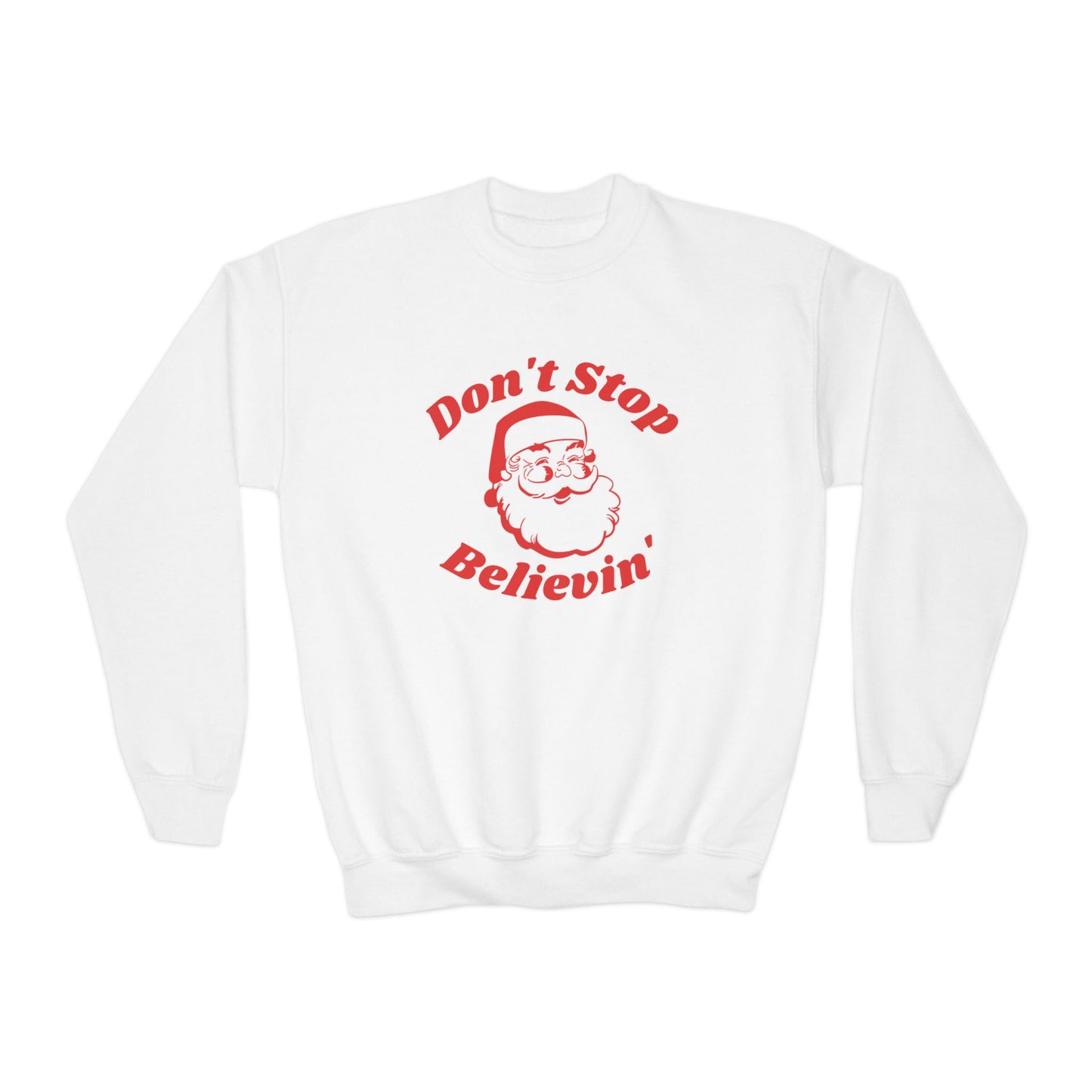 Don't Stop Believin' Youth Crewneck Sweatshirt