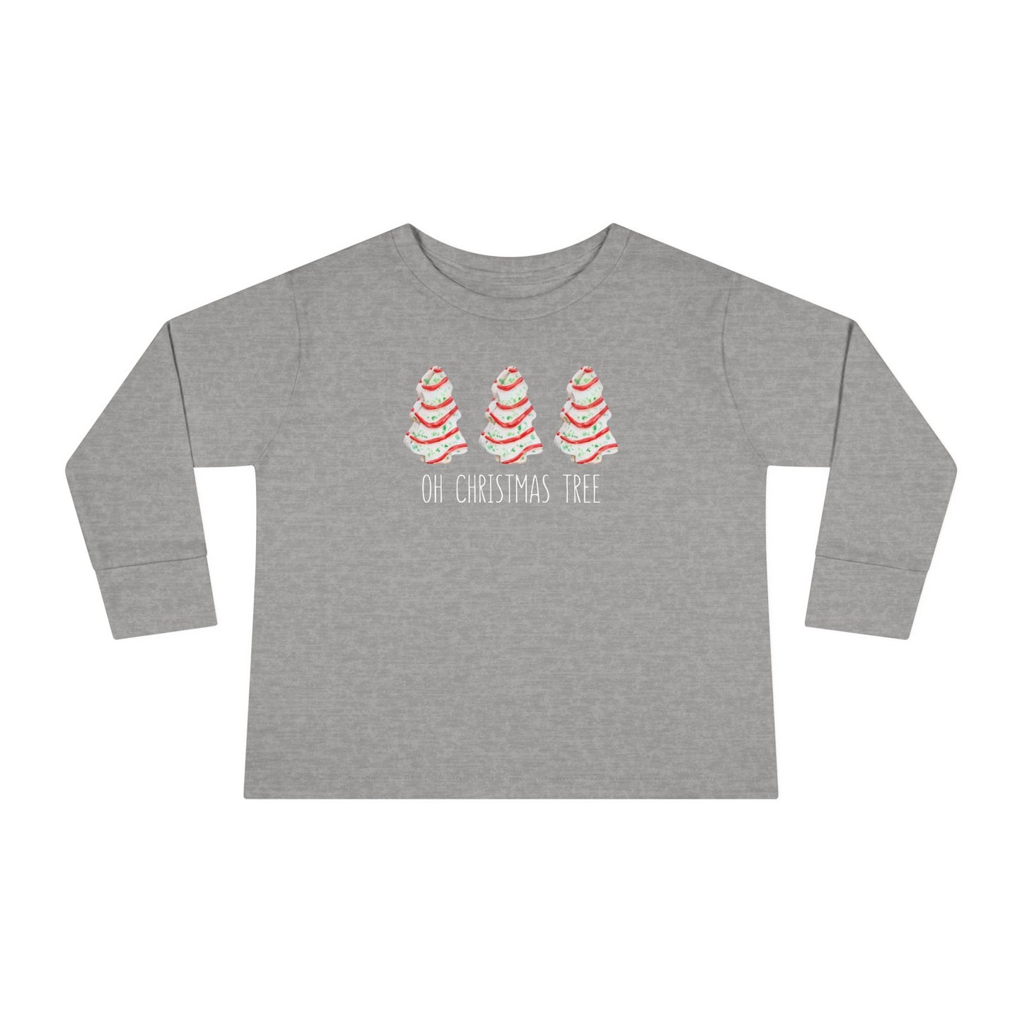 Oh Christmas Tree Toddler Long Sleeve Tee