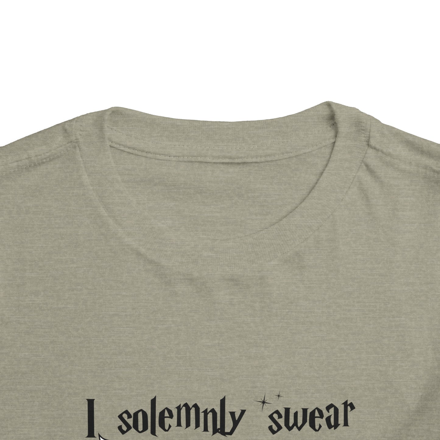 I Solemnly Swear I Am Up to No Good Toddler Short Sleeve Tee