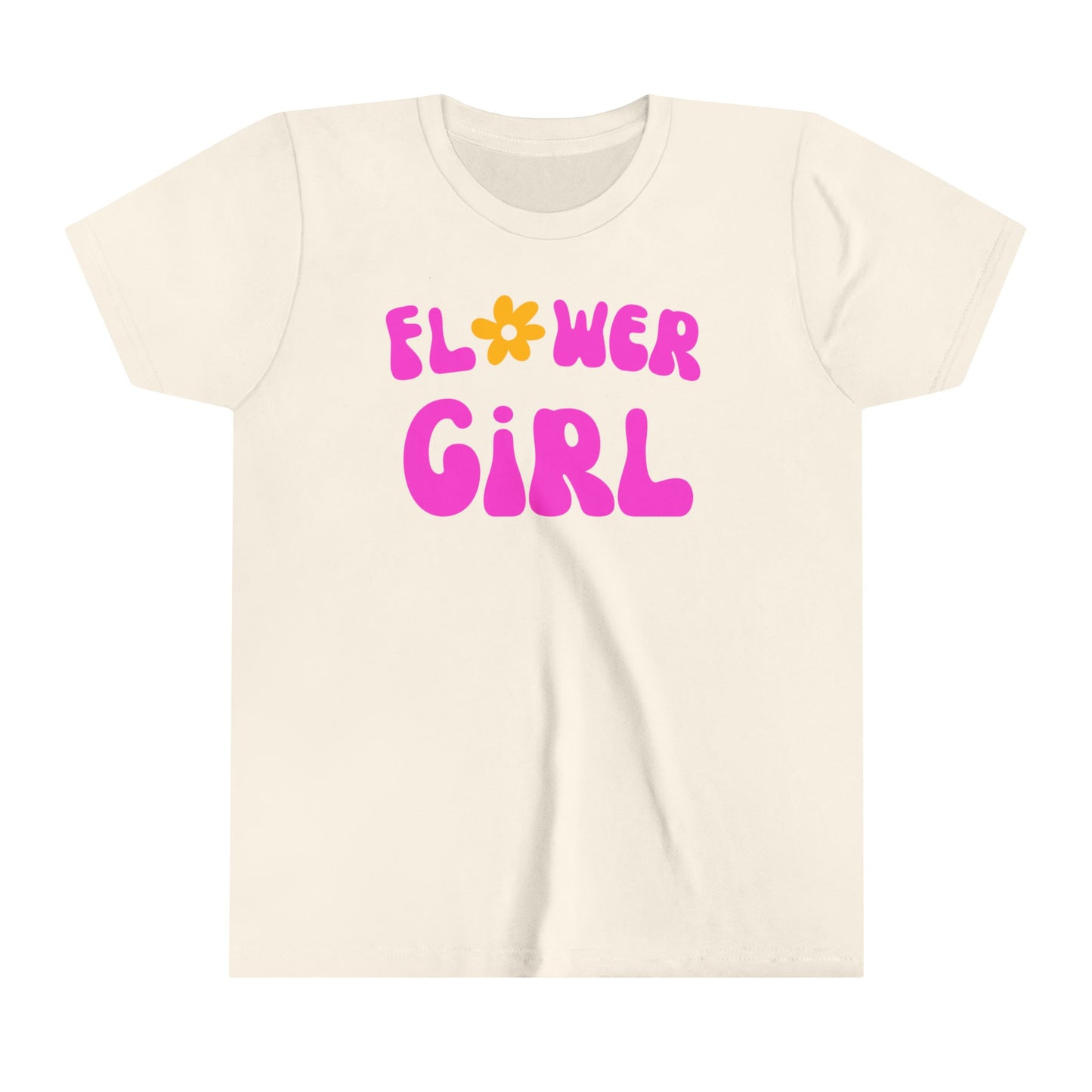 Flower Girl Youth Short Sleeve Tee