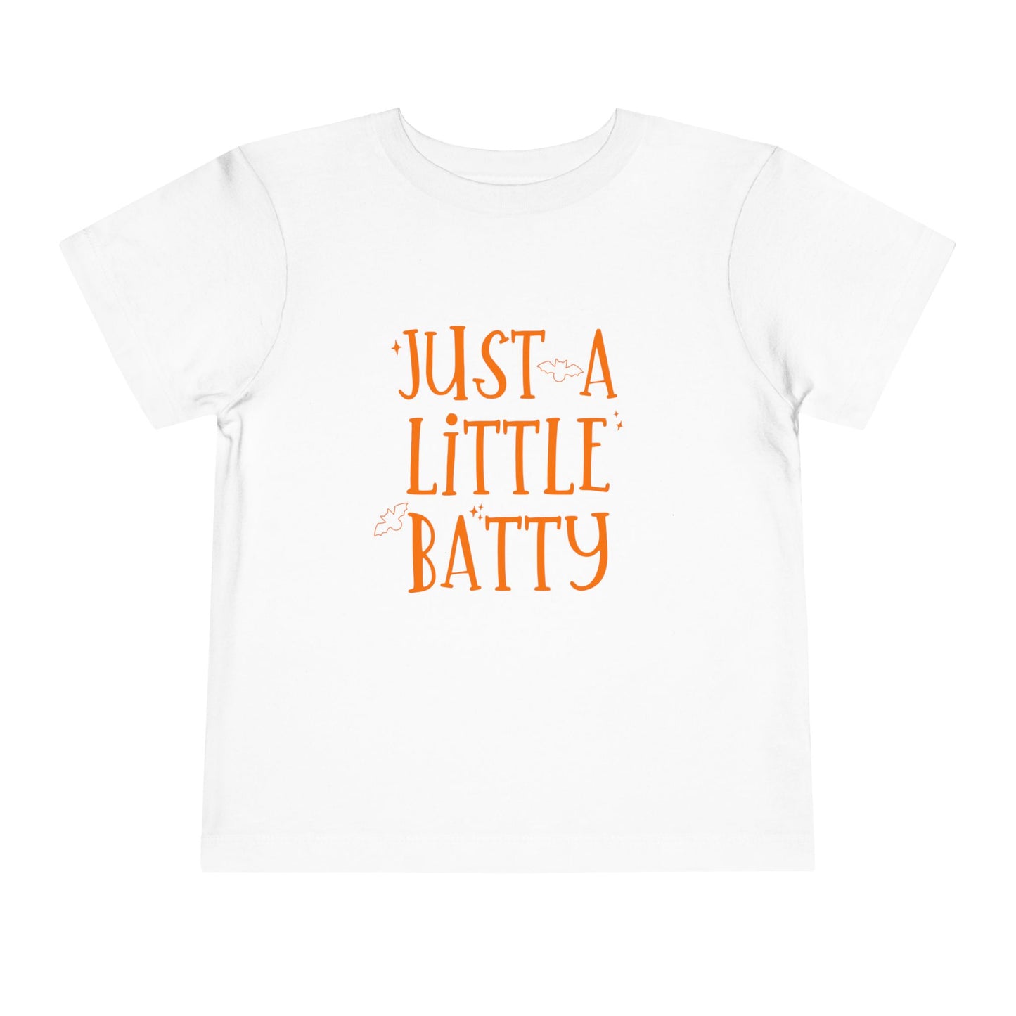Just A Little Batty Toddler Short Sleeve Tee