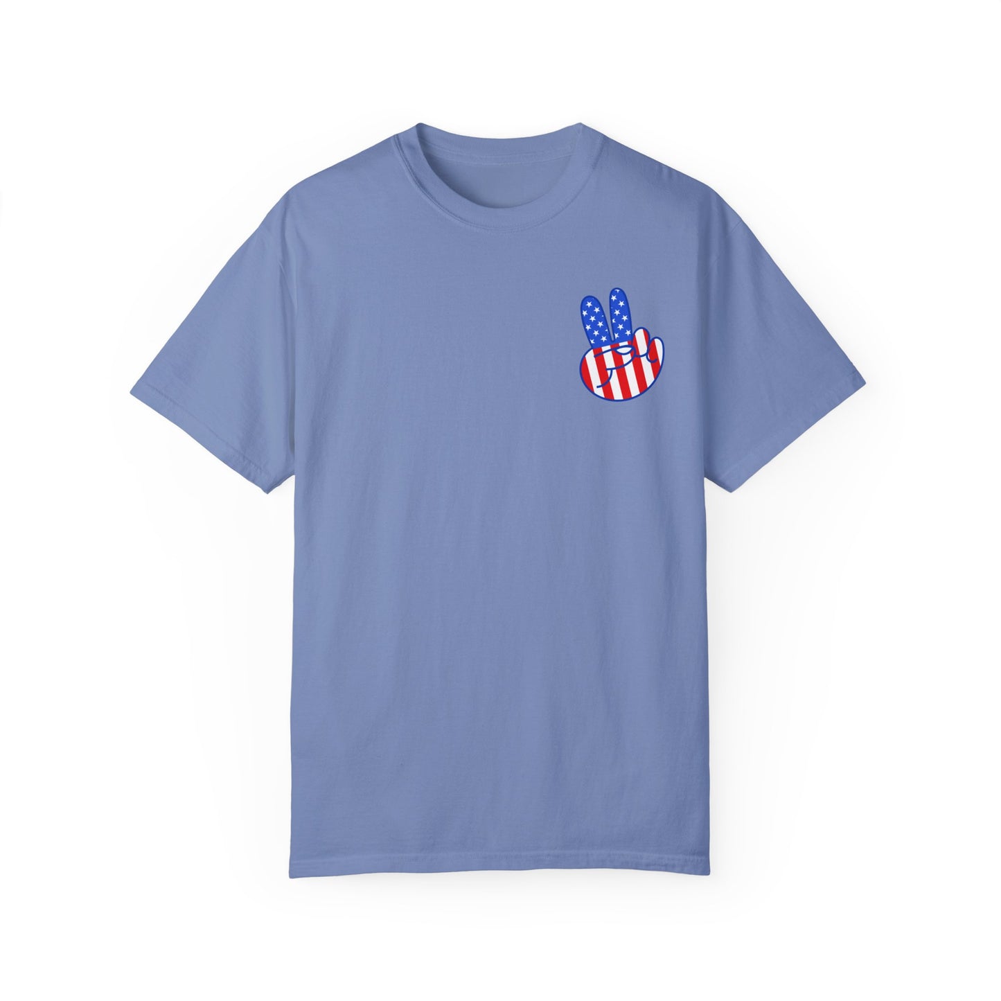 Peace Love Freedom Comfort Colors Garment-Dyed T-shirt