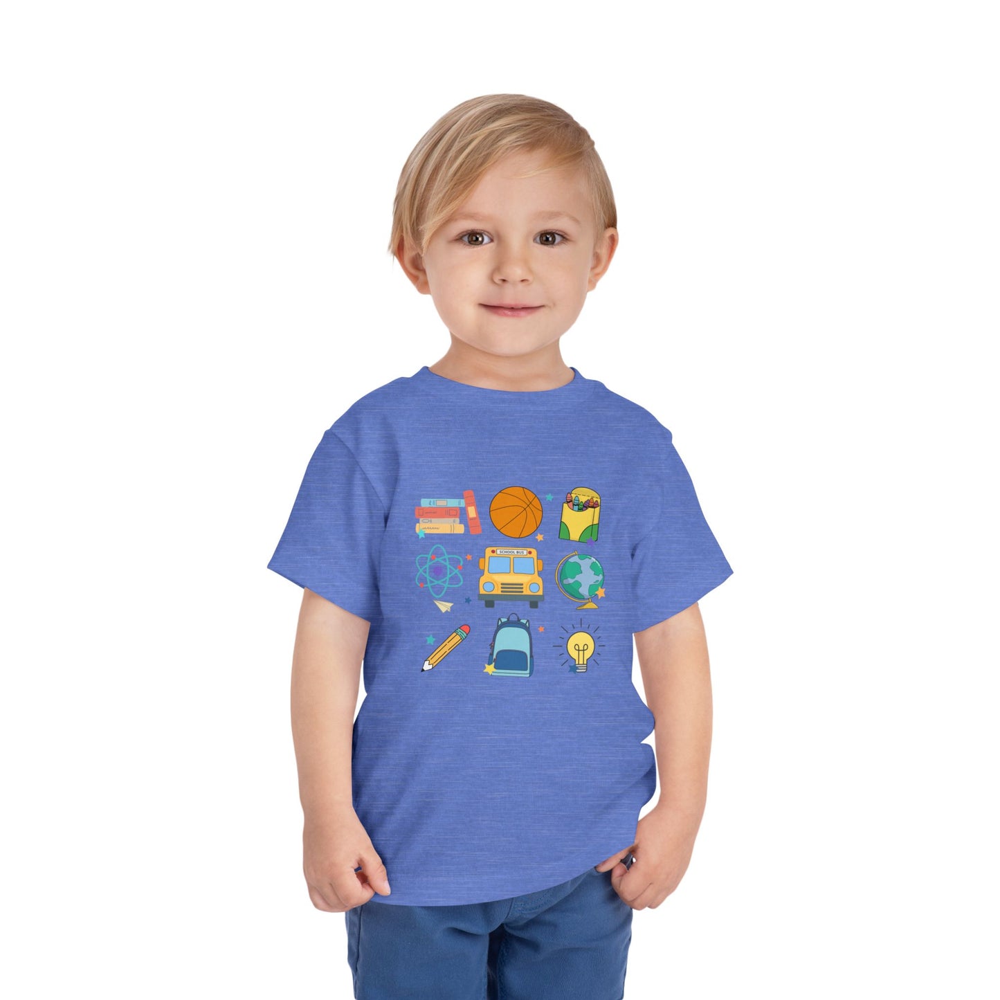 Back to School Toddler Short Sleeve Tee