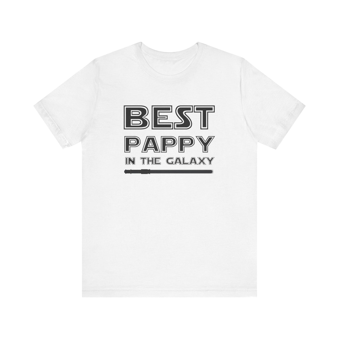 Best Pappy in the Galaxy Short Sleeve Tee