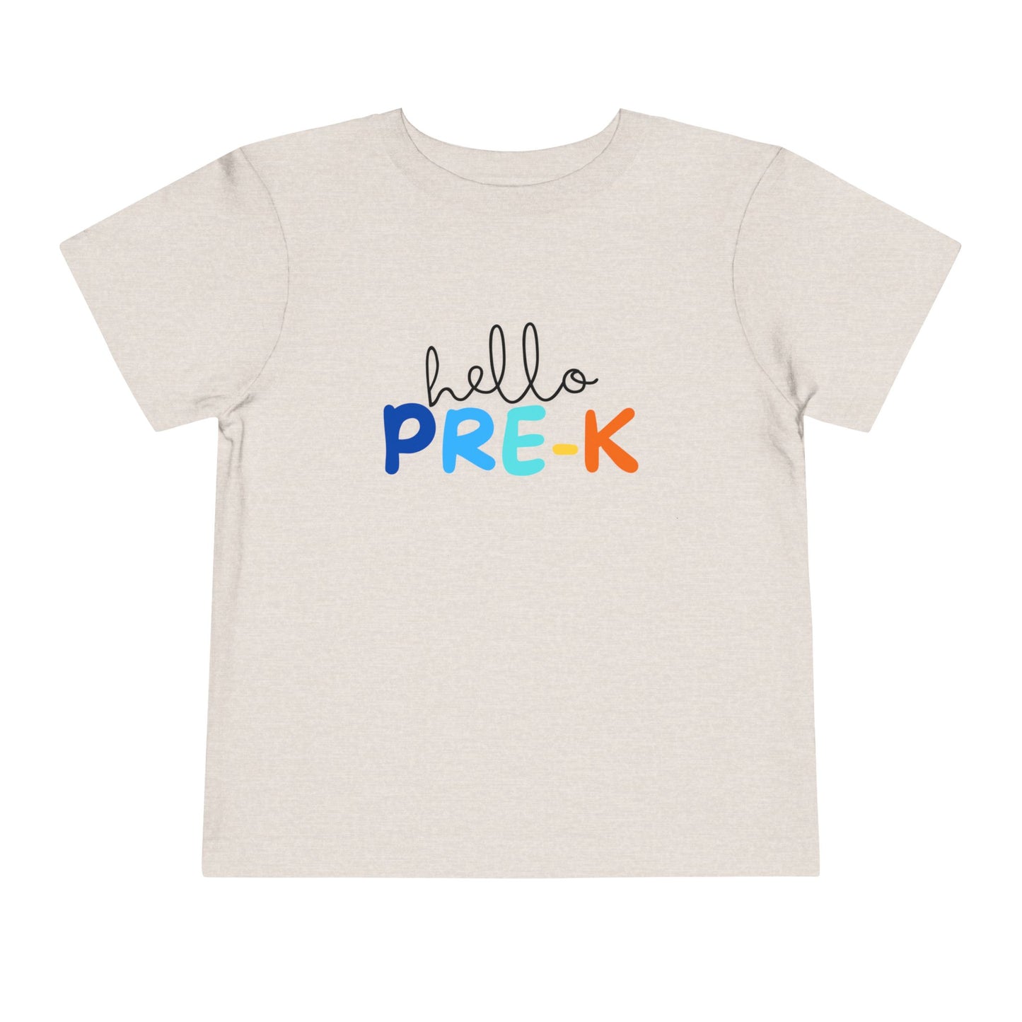 Hello Pre-K Toddler Short Sleeve Tee
