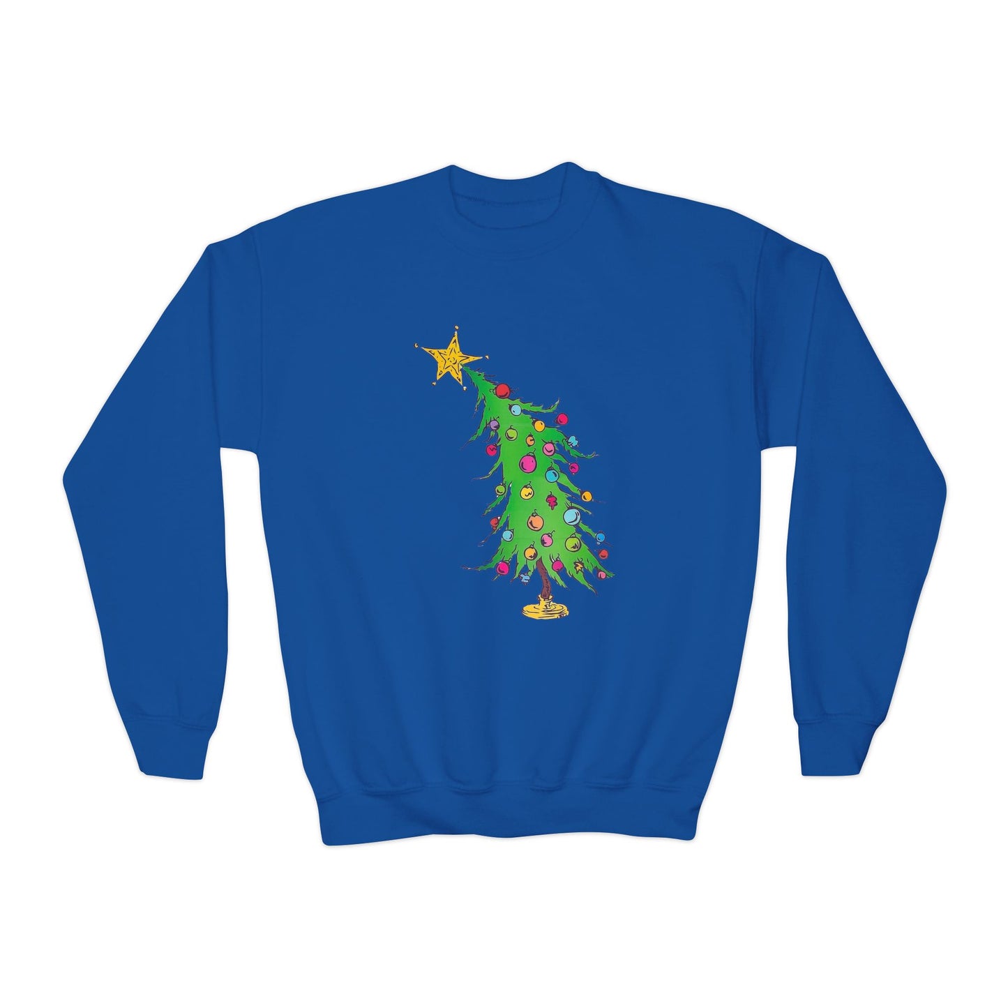 Welcome Christmas Youth Crewneck Sweatshirt