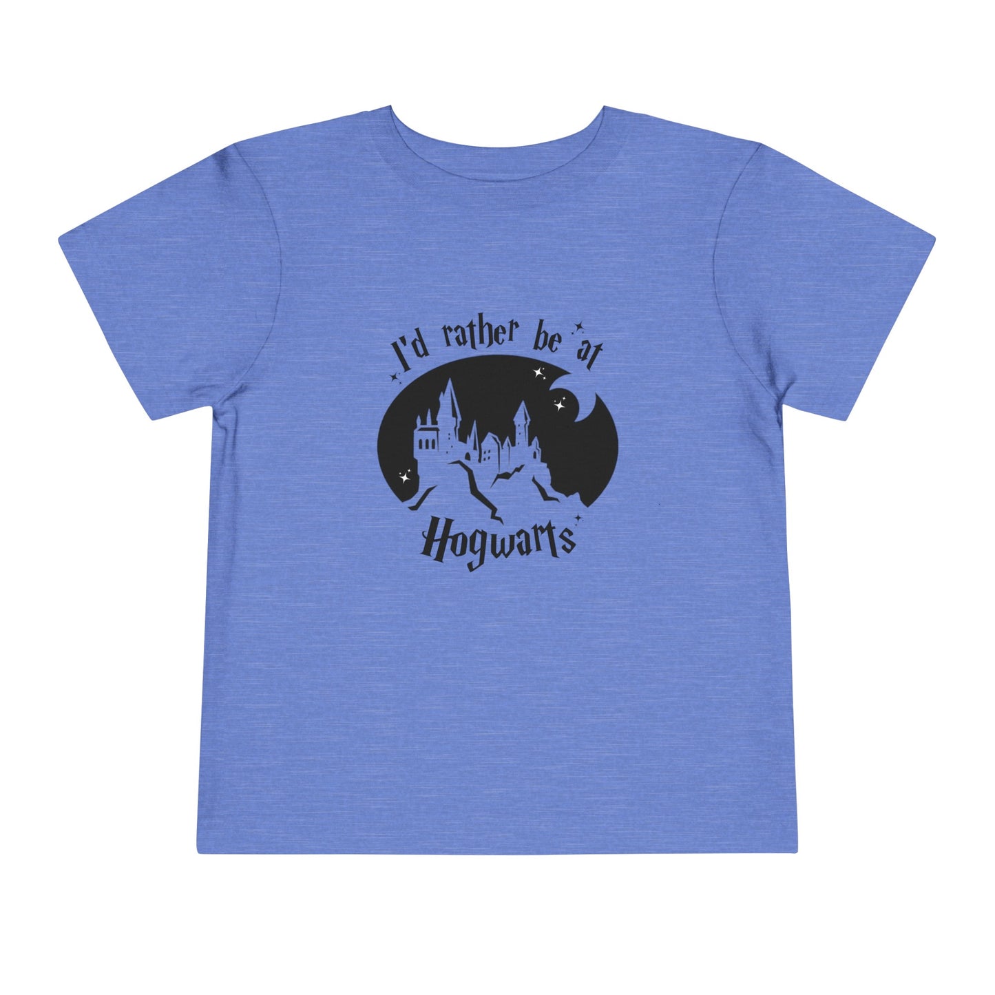 I'd Rather Be At Hogwarts Toddler Short Sleeve Tee