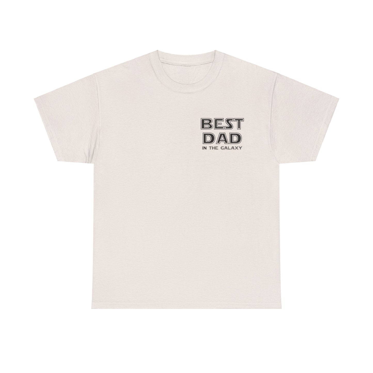 Best Dad in the Galaxy Unisex Heavy Cotton Tee