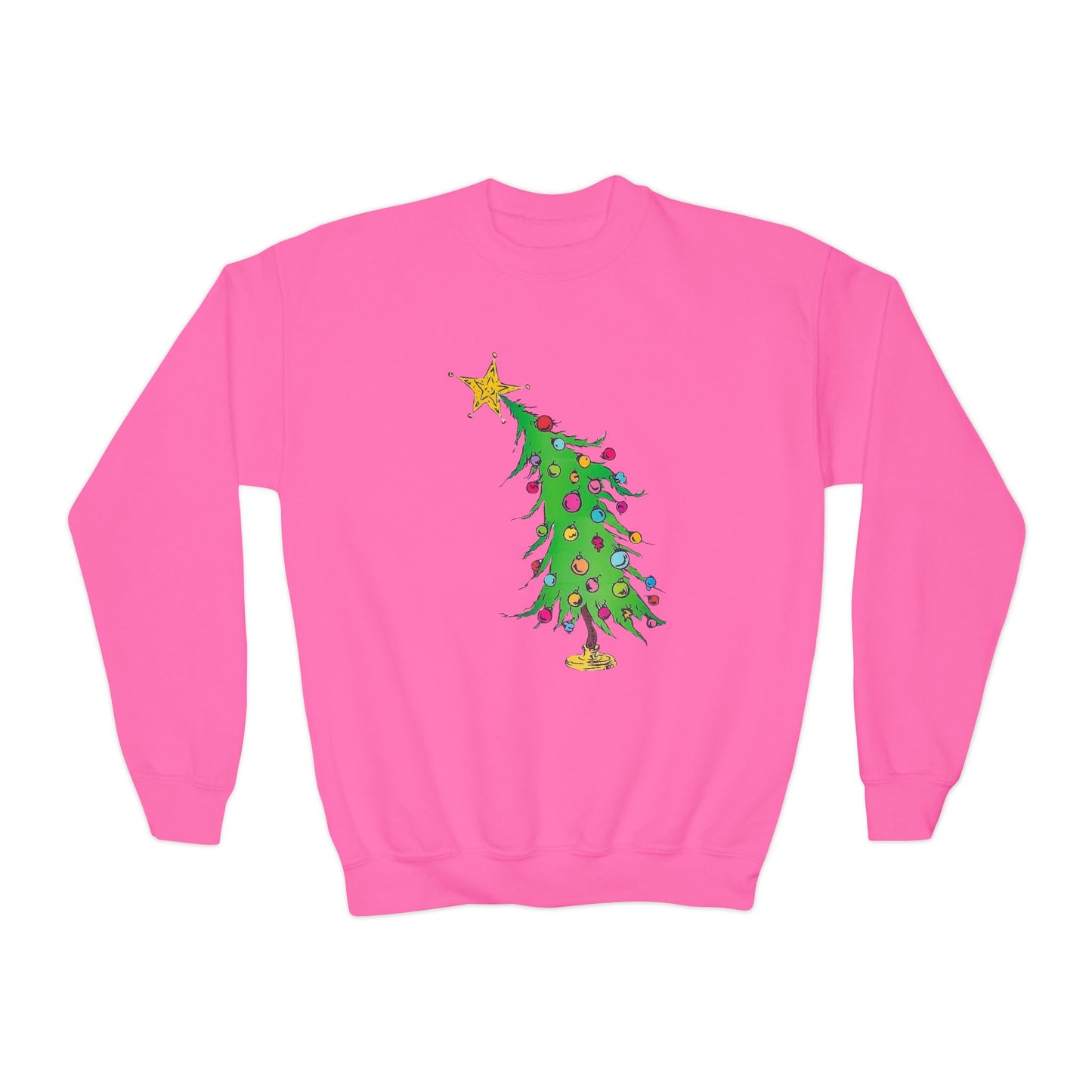 Welcome Christmas Youth Crewneck Sweatshirt