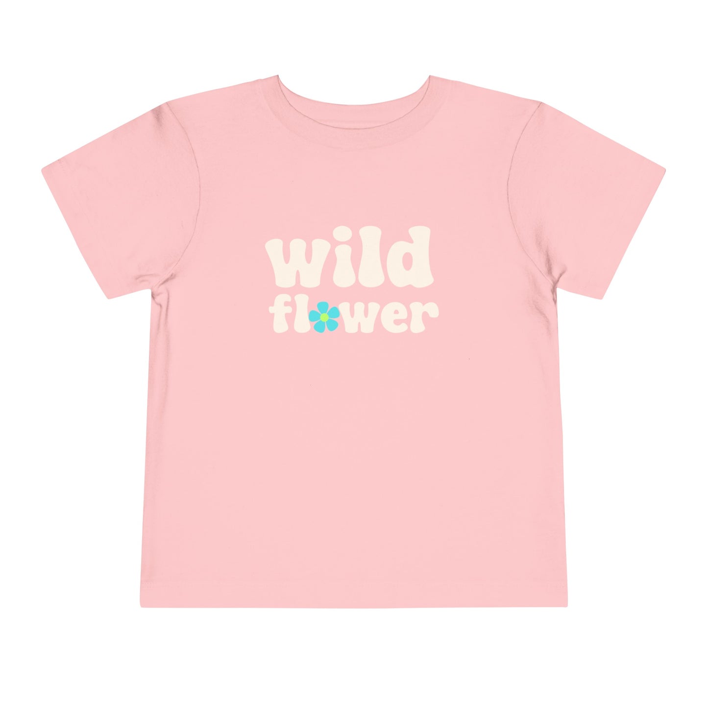 Wild Flower Toddler Short Sleeve Tee