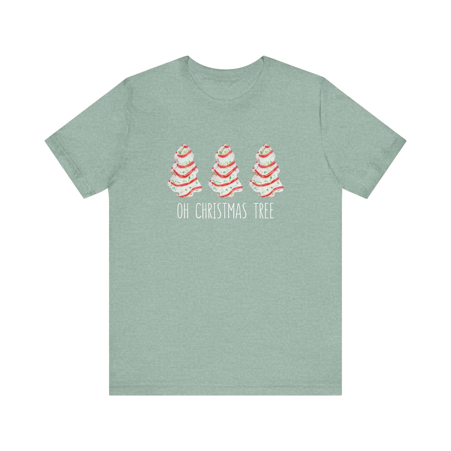 Oh Christmas Tree Cakes Short Sleeve Tee