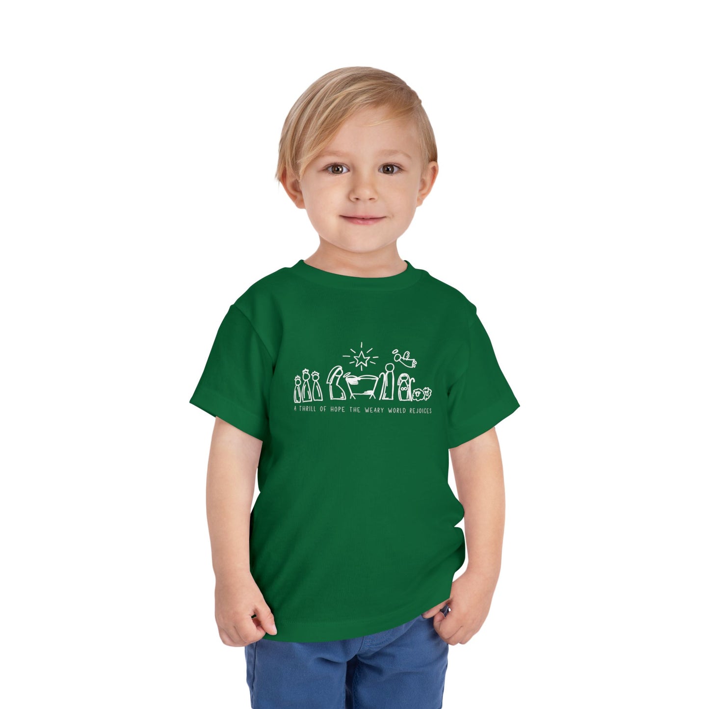A Thrill of Hop Toddler Short Sleeve Tee