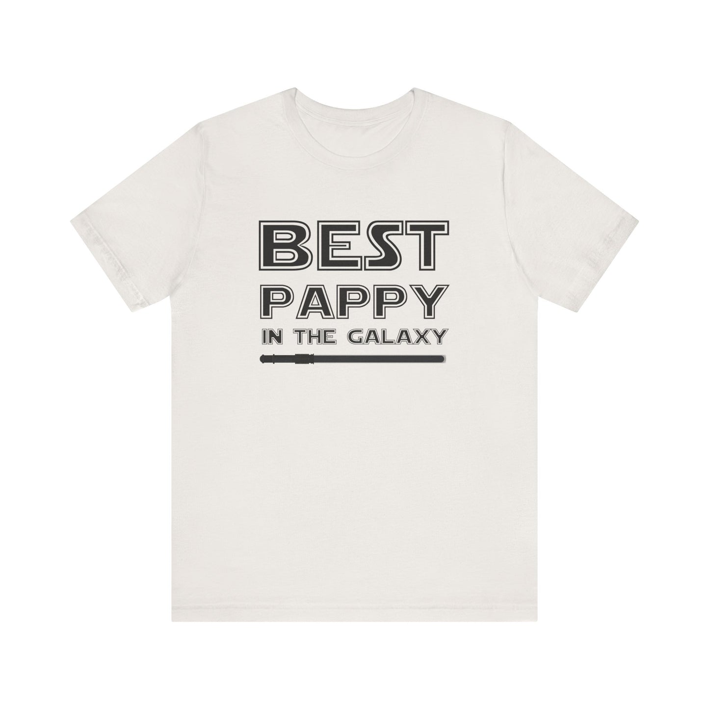 Best Pappy in the Galaxy Short Sleeve Tee