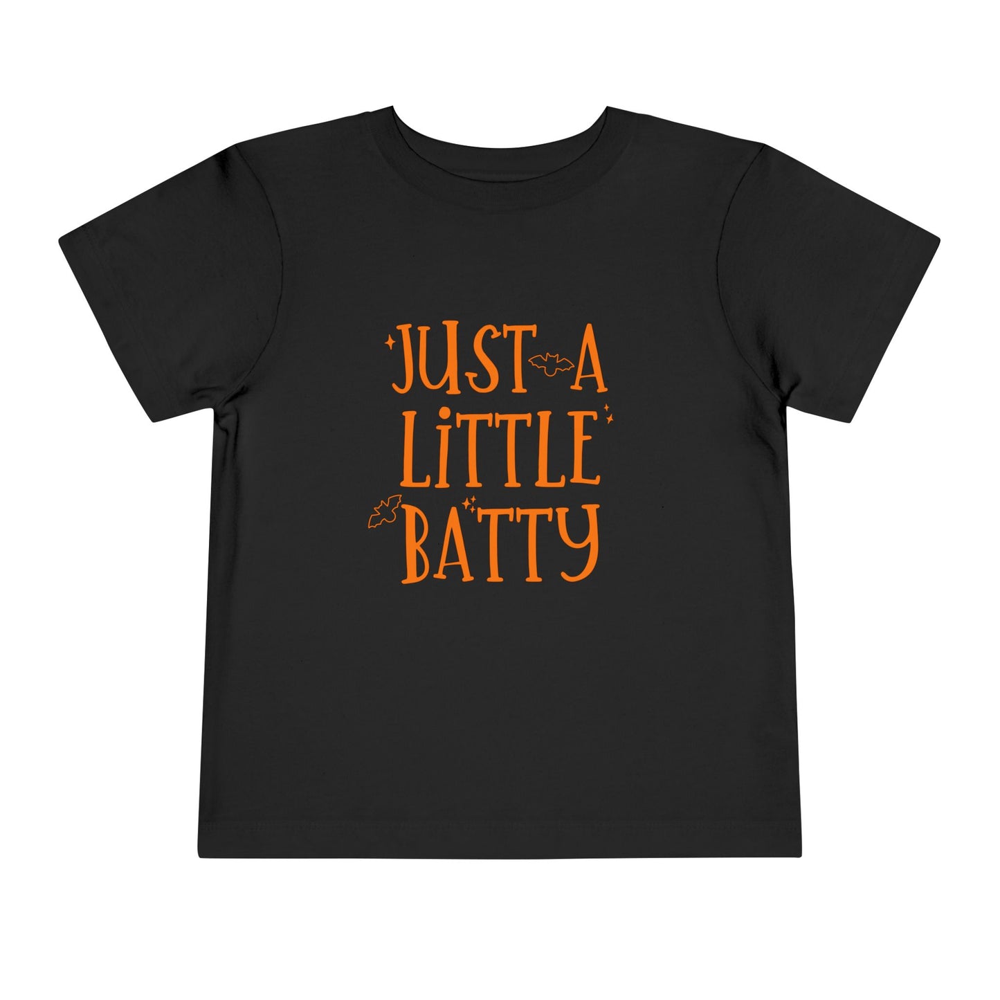 Just A Little Batty Toddler Short Sleeve Tee