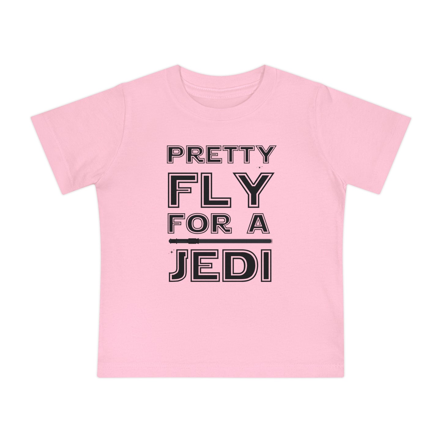 Pretty Fly For A Jedi Baby Short Sleeve T-Shirt