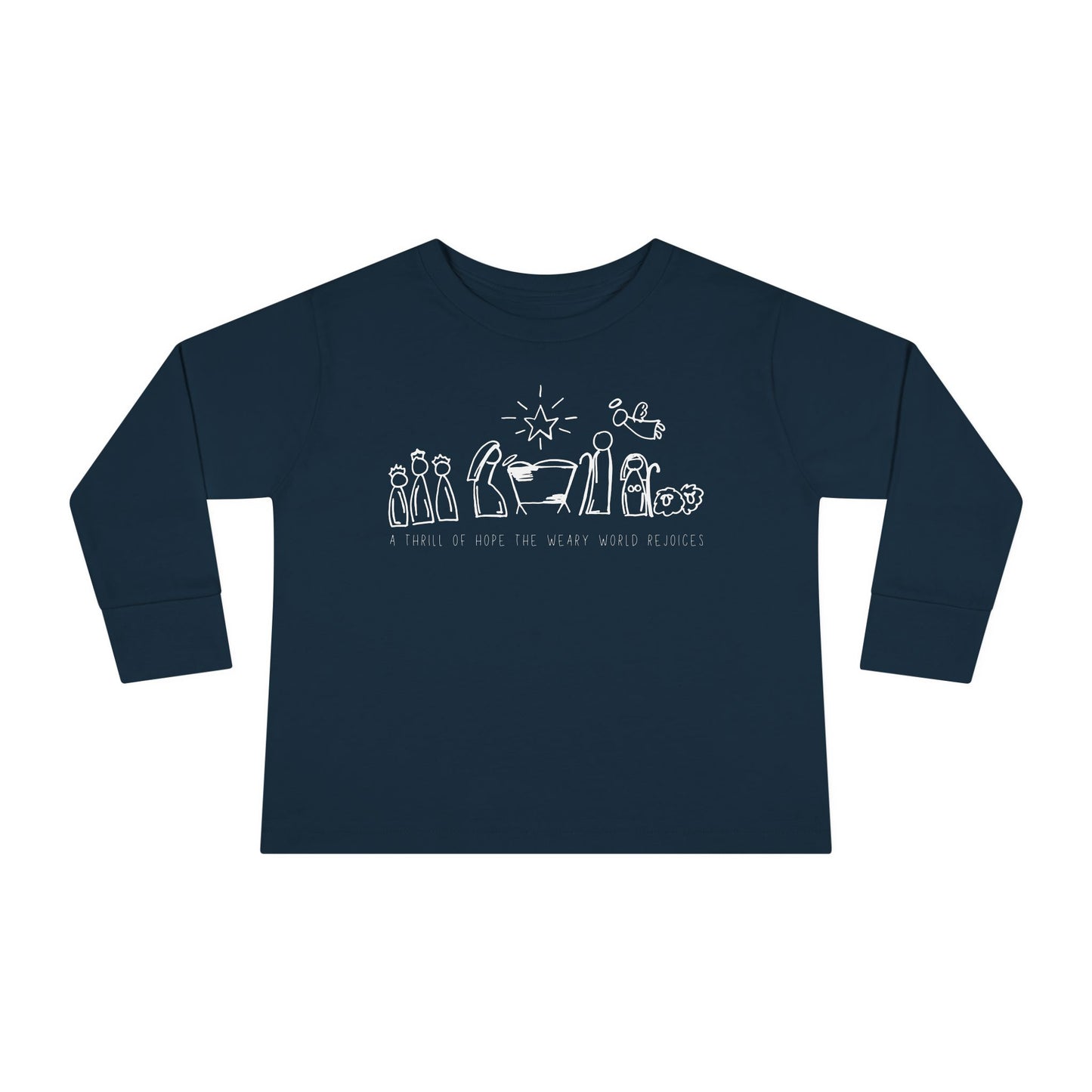 A Thrill of Hope Toddler Long Sleeve Tee