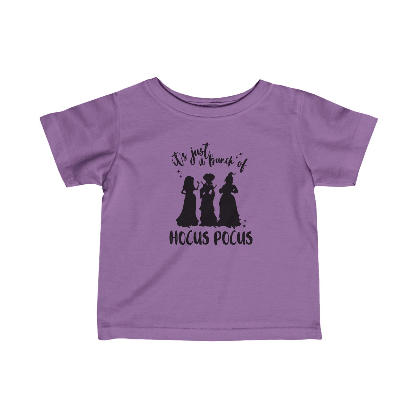 It's Just a Bunch of Hocus Pocus Infant Girls Fine Jersey Tee