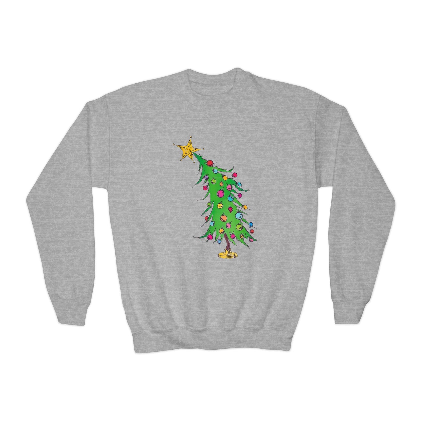 Welcome Christmas Youth Crewneck Sweatshirt