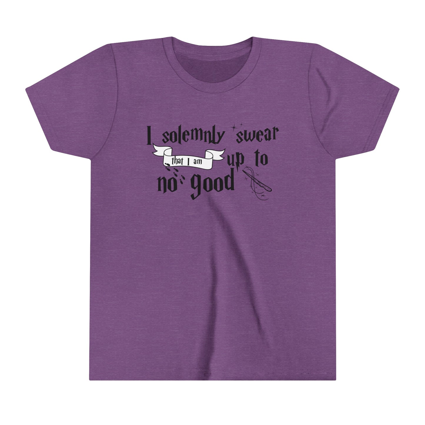 I Solemnly Swear I am Up to No Good Youth Short Sleeve Tee