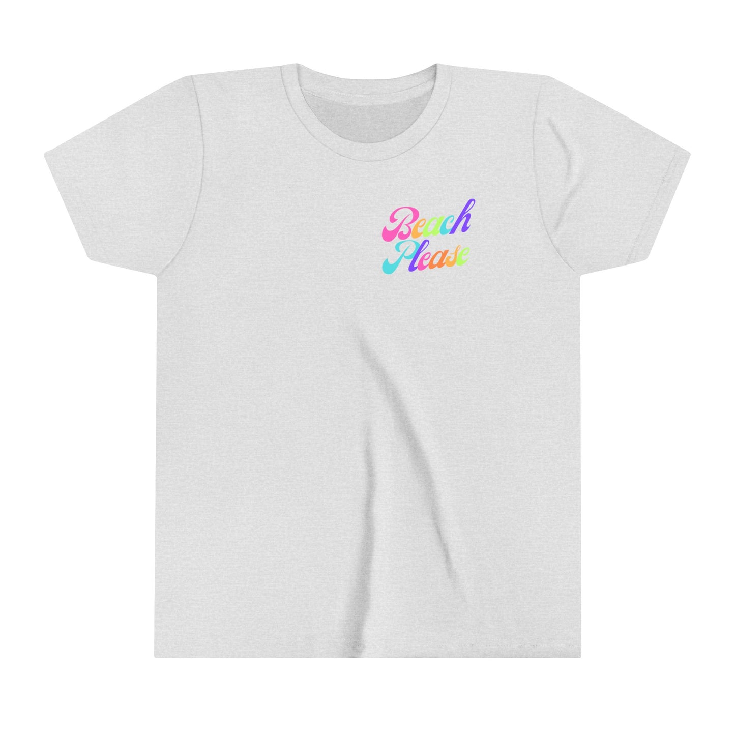 Kids Beach Please Short Sleeve Tee