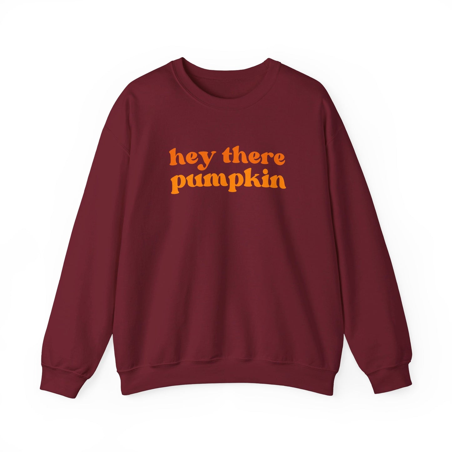 Hey There Pumpkin Adult Crewneck Sweatshirt