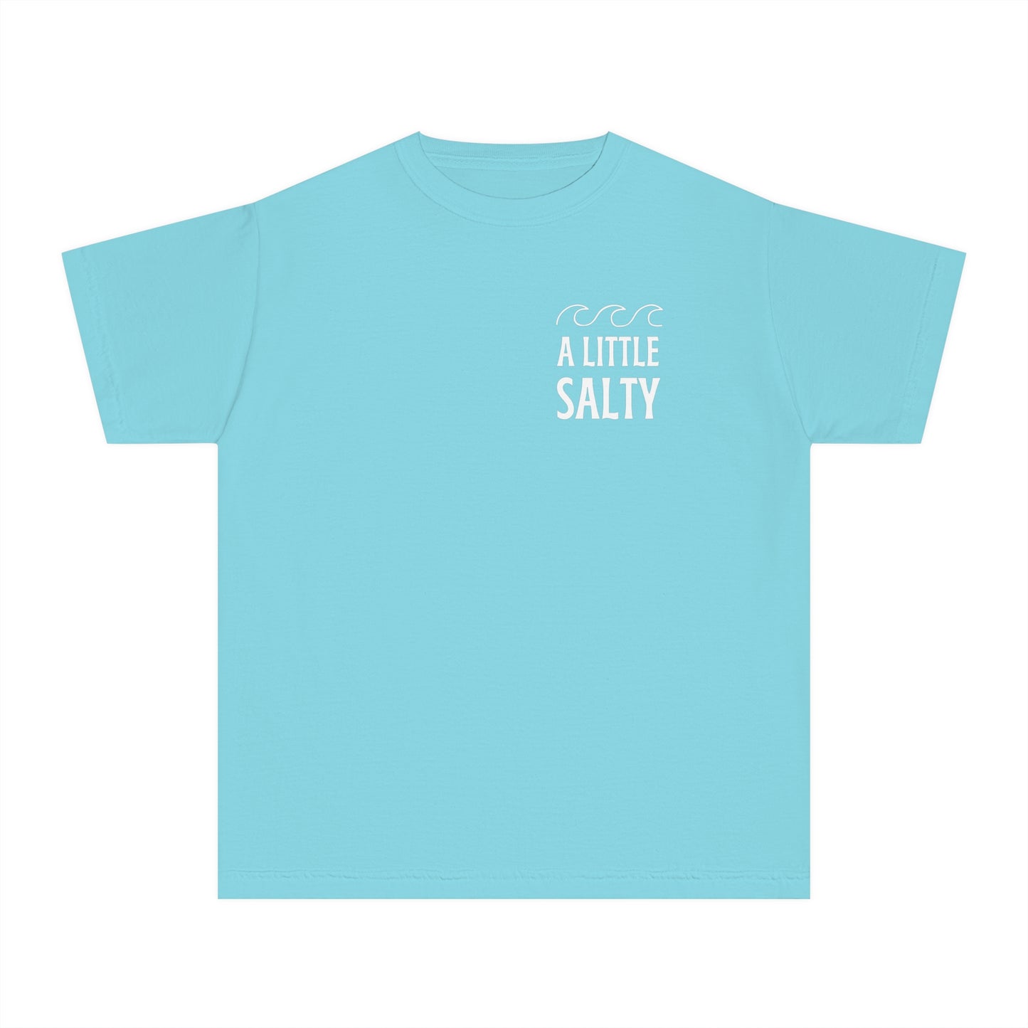 Kids A Little Salty Garment Washed Tee
