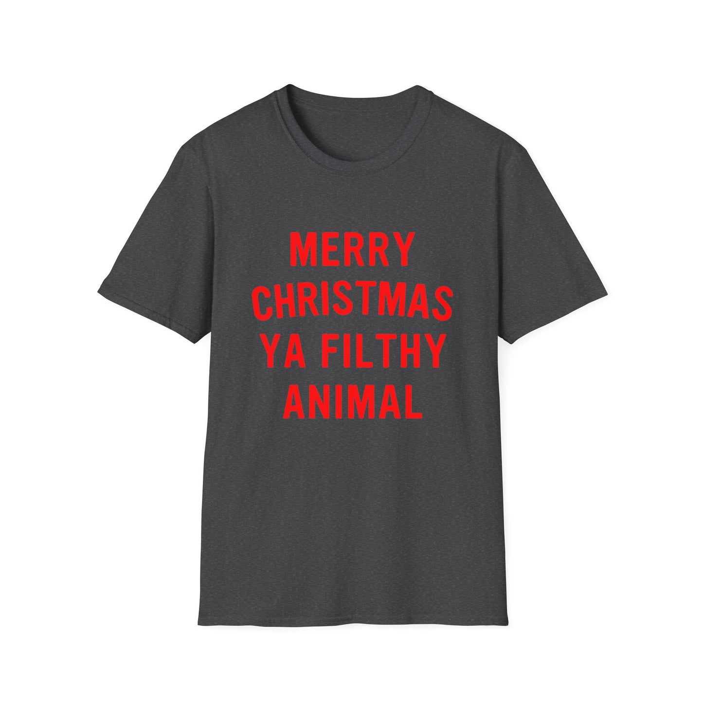 Merry Christmas Ya Filthy Animal Softstyle T-Shirt