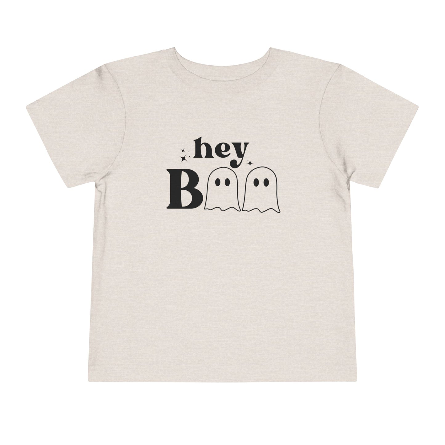 Hey Boo Toddler Short Sleeve Tee