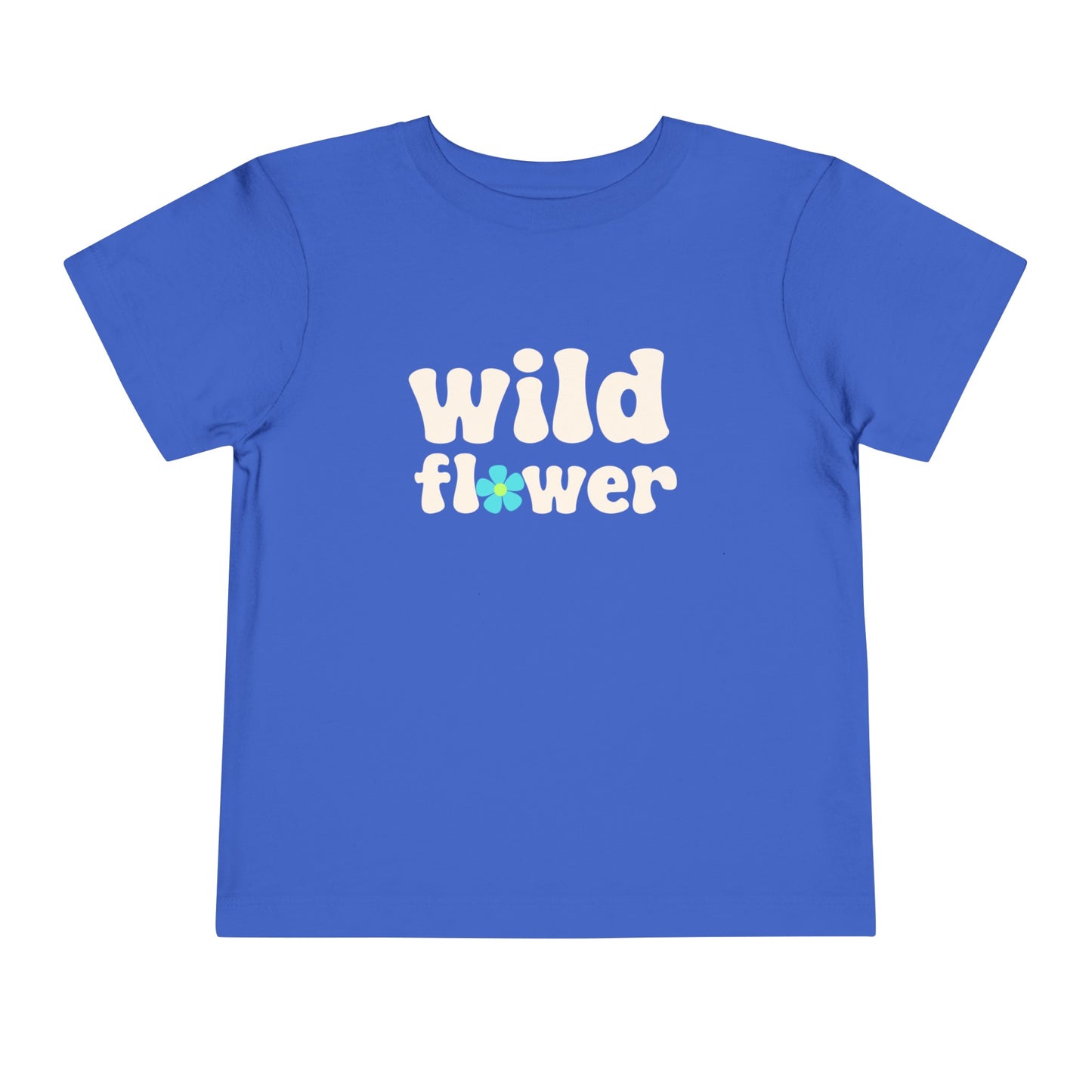 Wild Flower Toddler Short Sleeve Tee