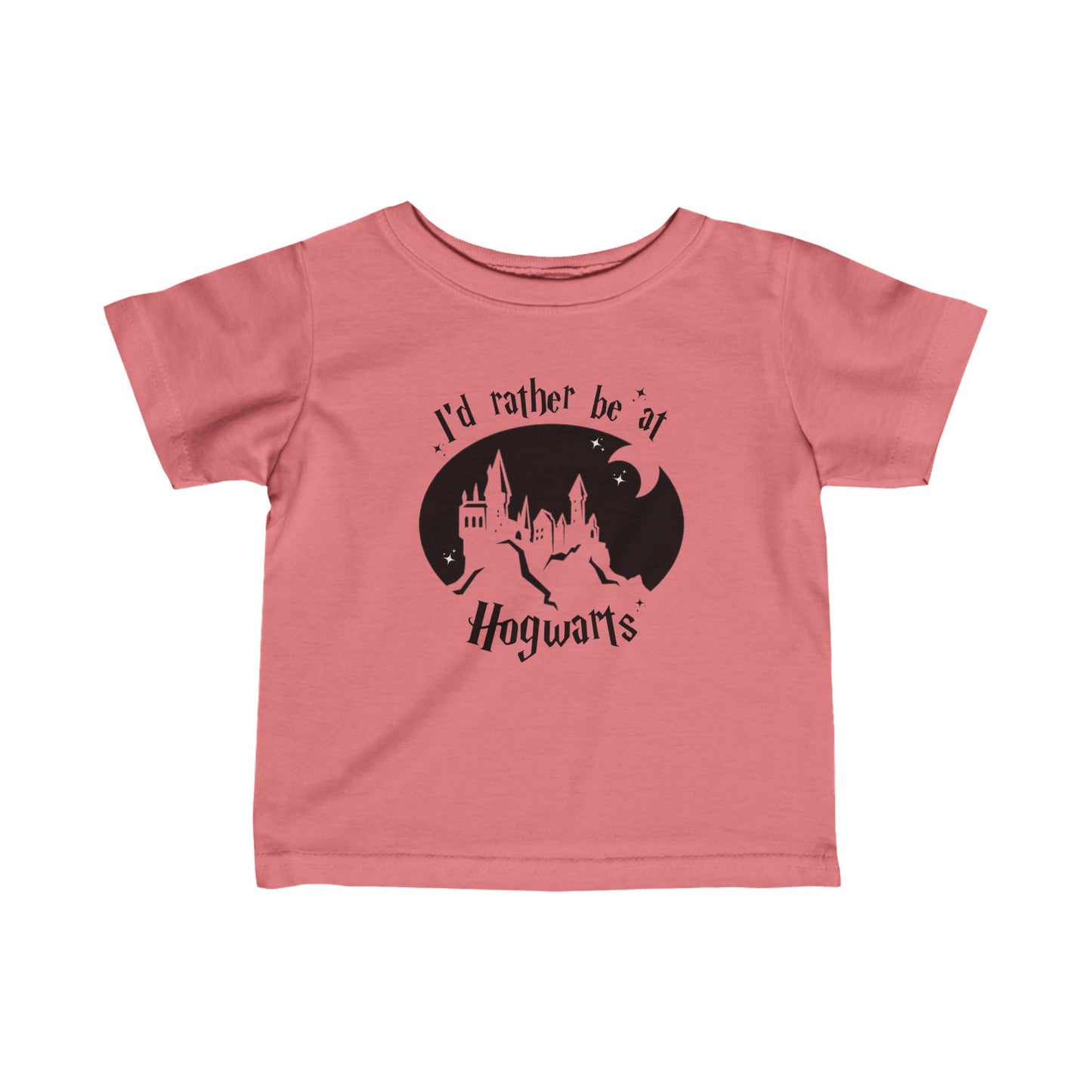 I'd Rather Be At Hogwarts Infant Jersey Tee