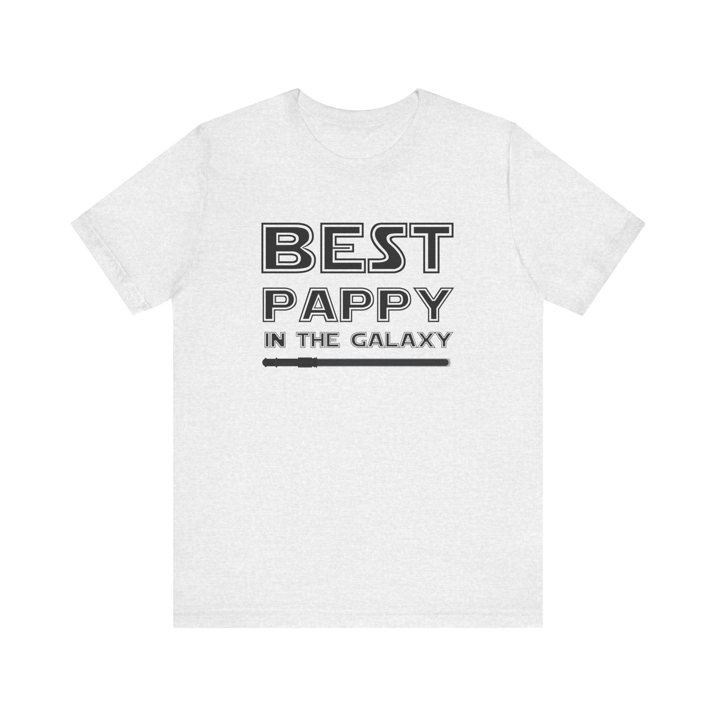 Best Pappy in the Galaxy Short Sleeve Tee