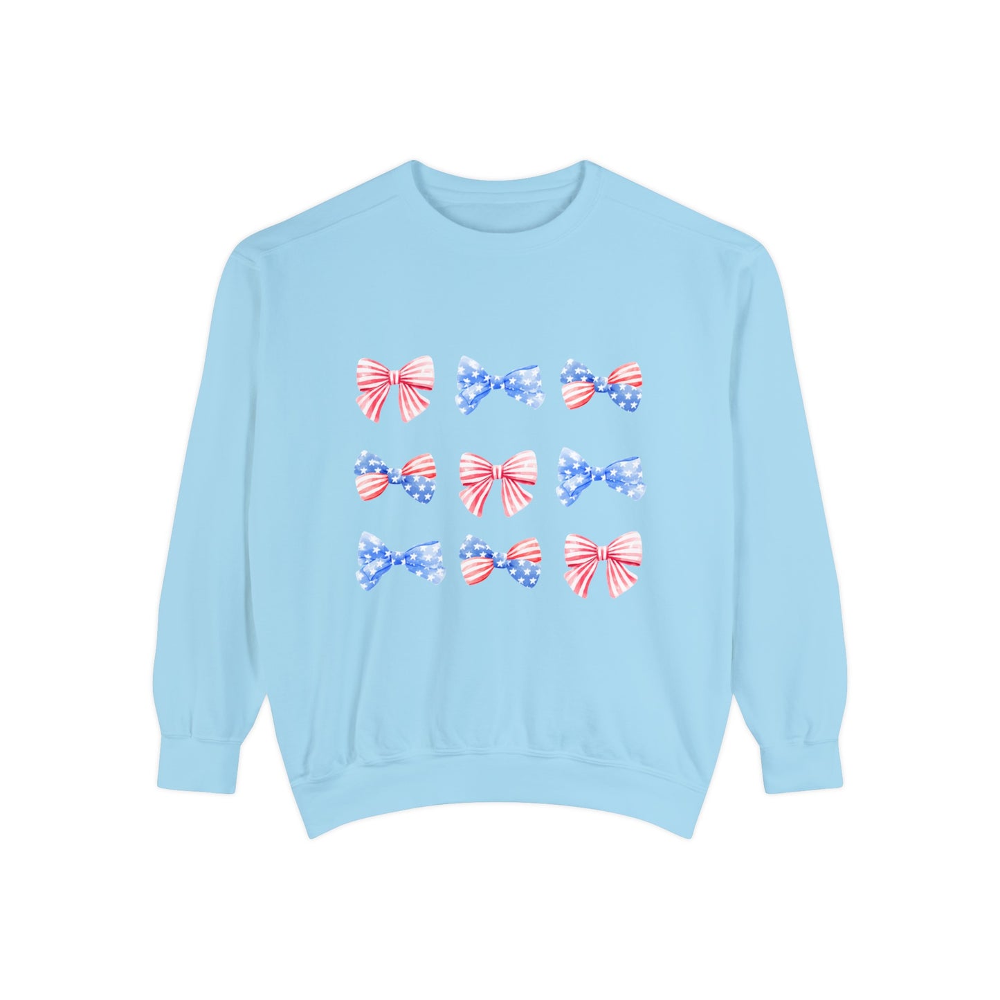 America the Bowtiful Comfort Colors Crewneck