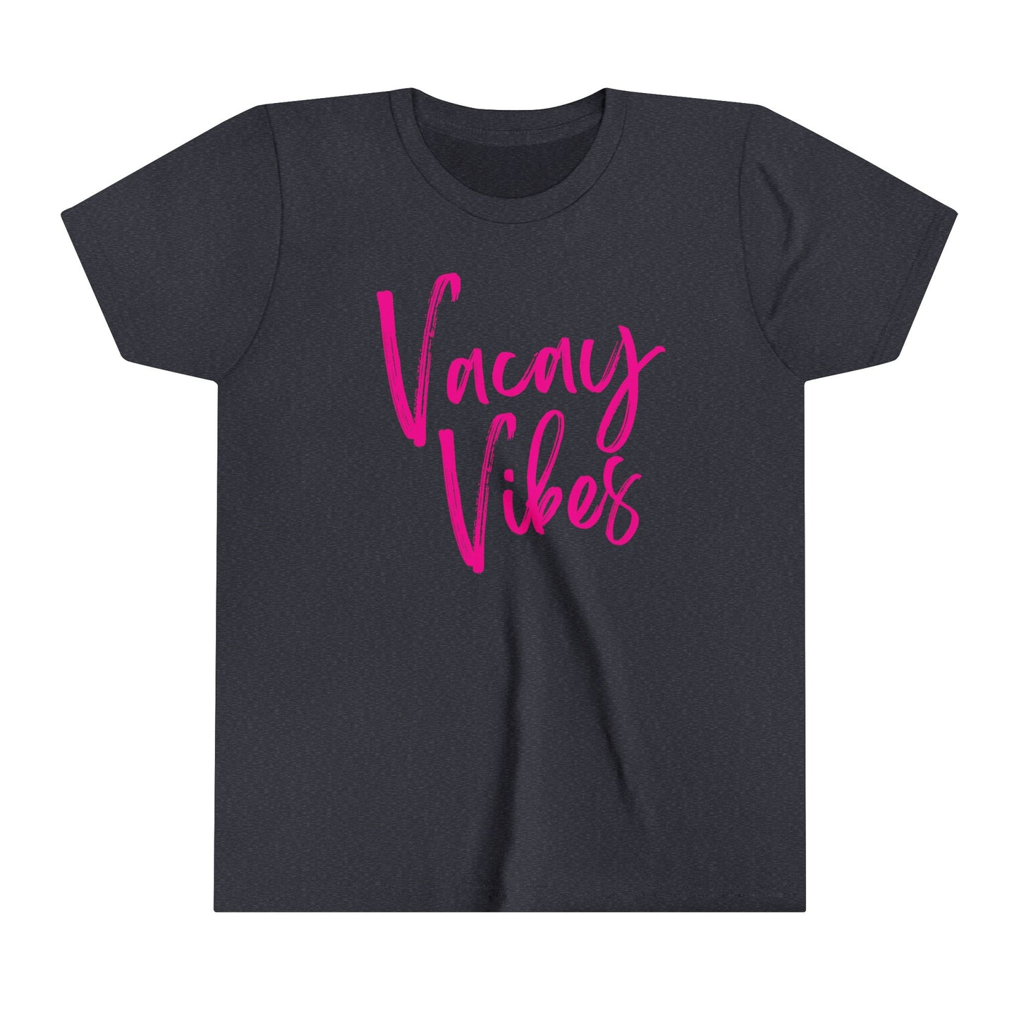 Kids Pink Vacay Vibes Short Sleeve Tee