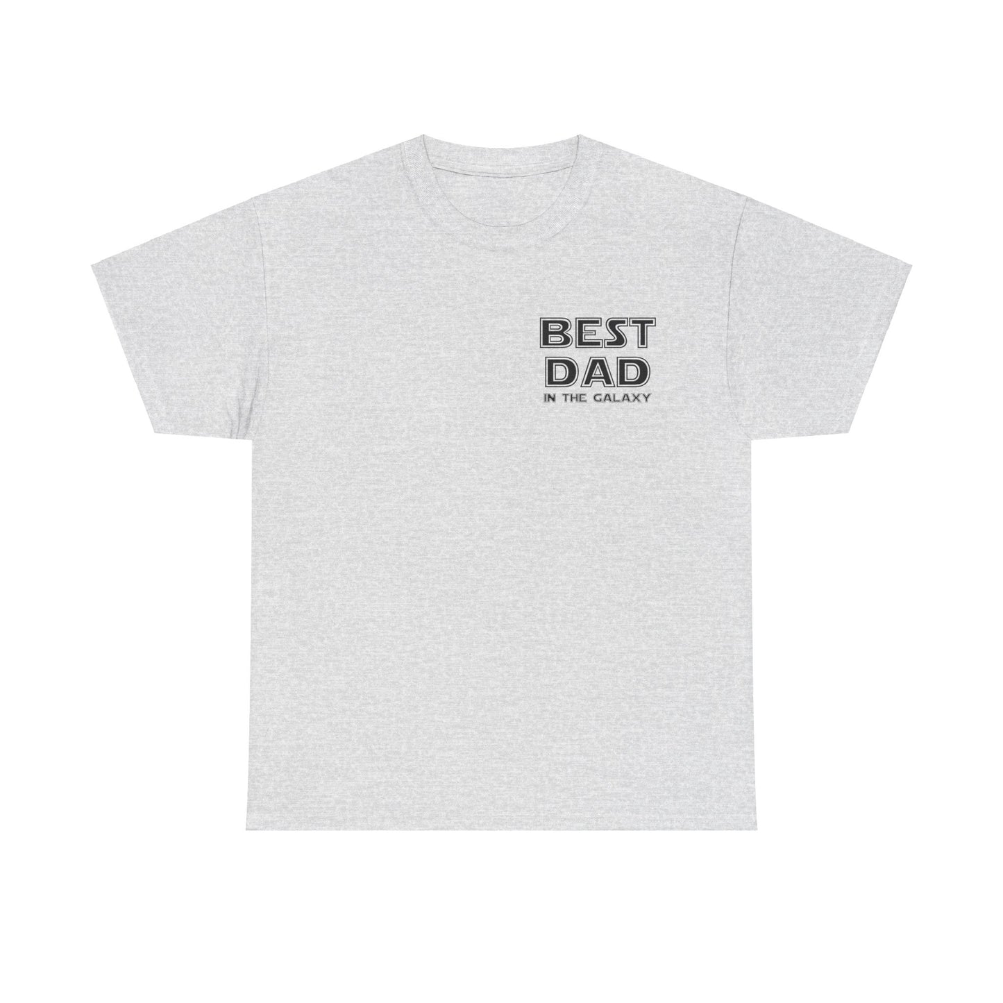 Best Dad in the Galaxy Unisex Heavy Cotton Tee