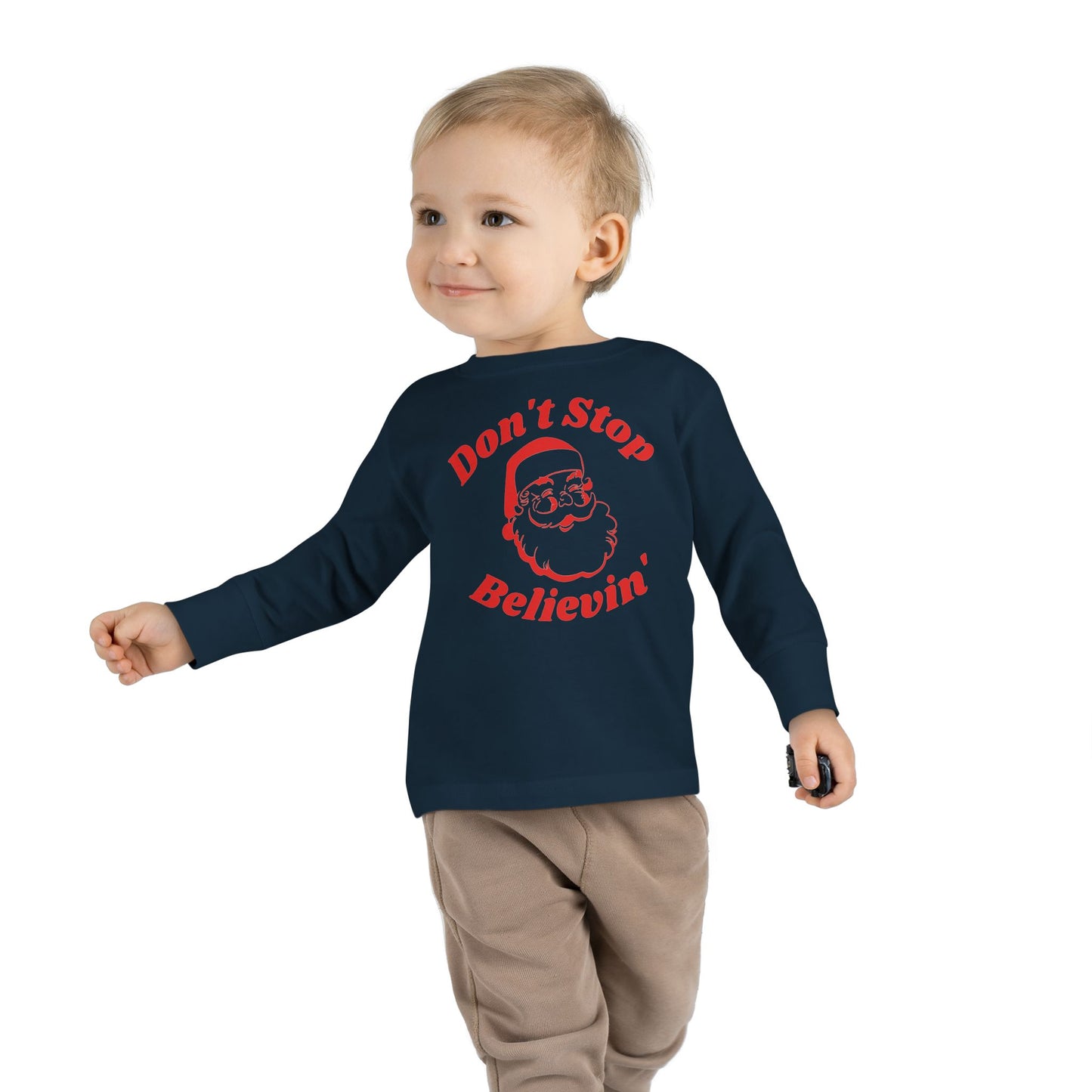 Don't Stop Believin' Toddler Long Sleeve Tee
