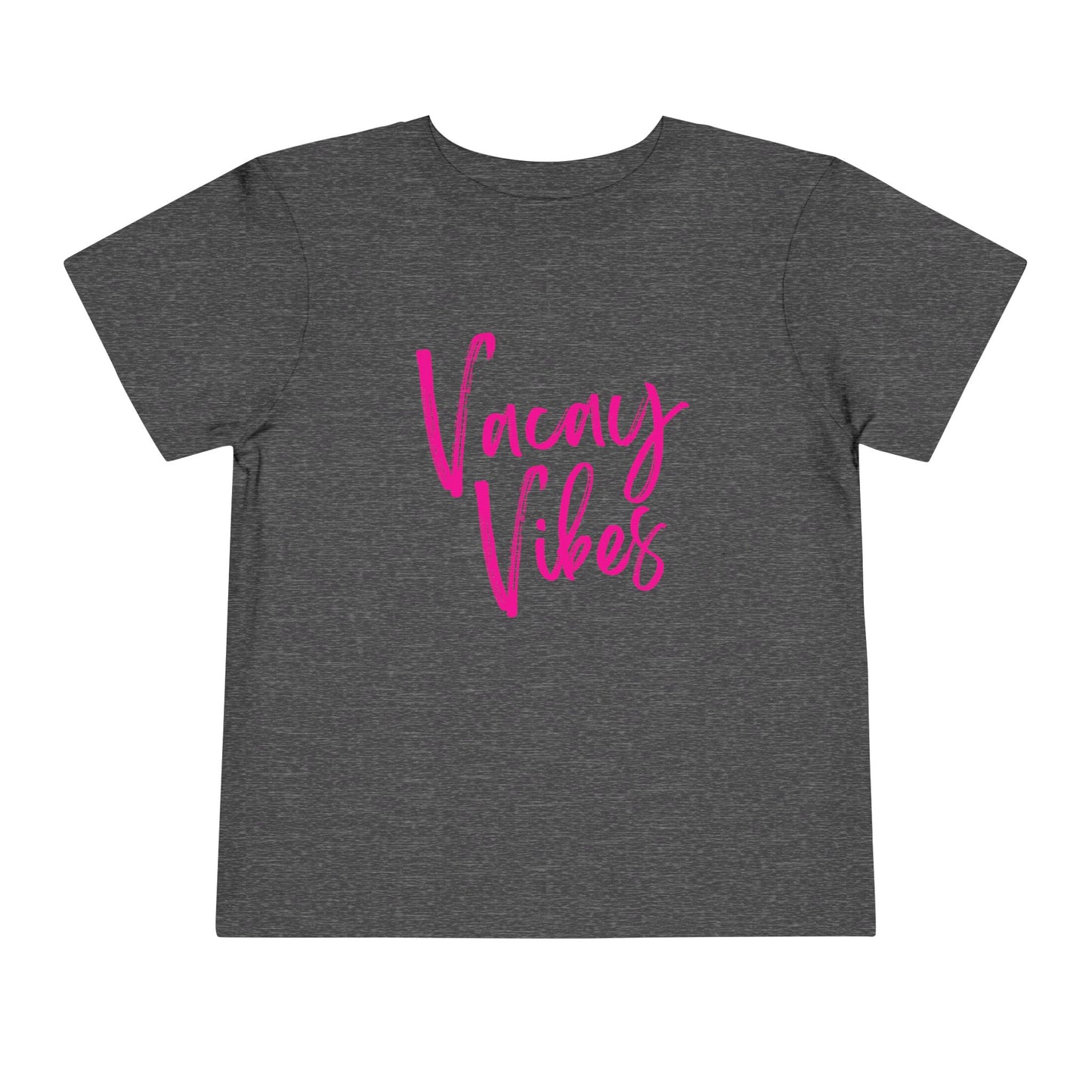 Toddler Pink Vacay Vibes Short Sleeve Tee