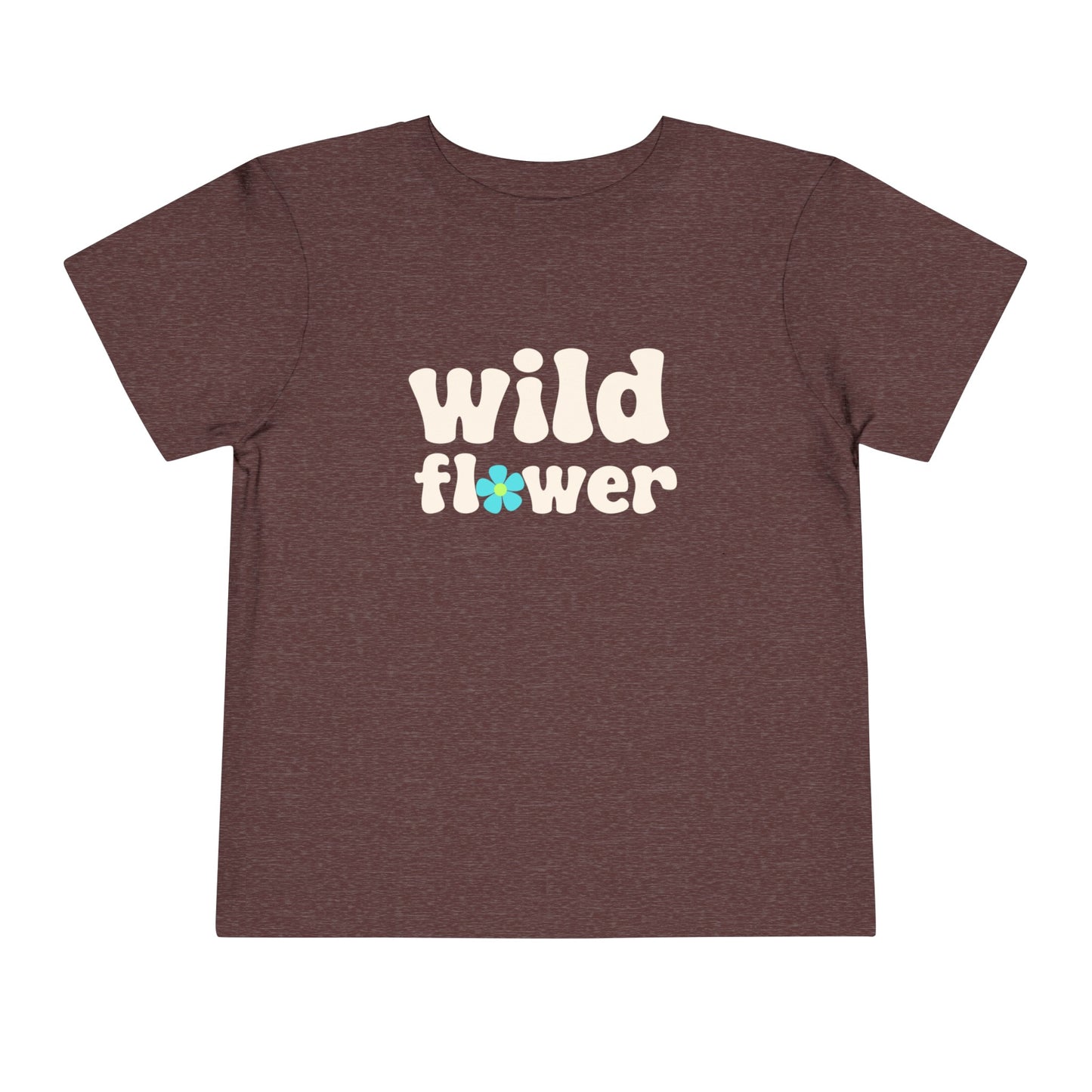 Wild Flower Toddler Short Sleeve Tee