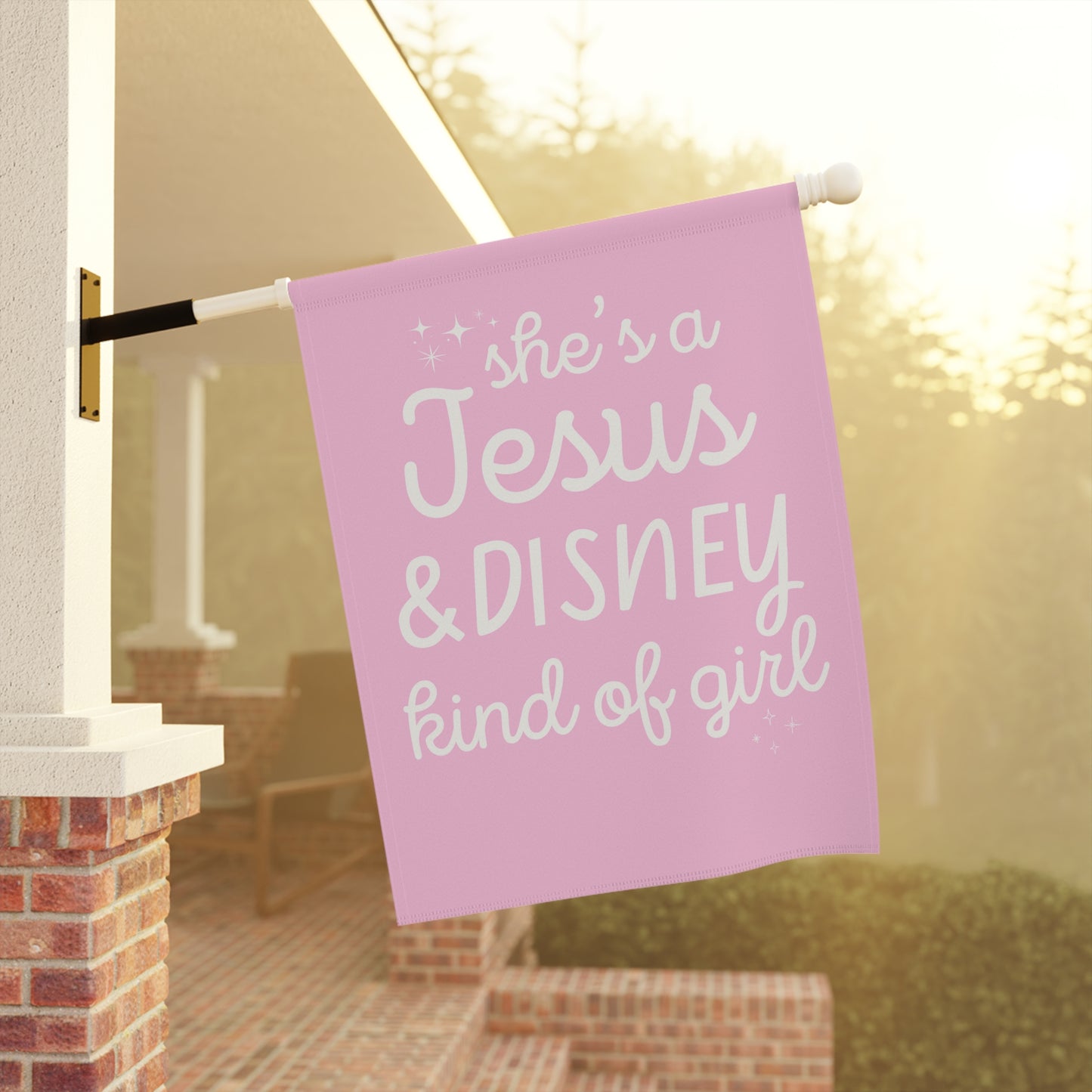 Jesus and Disney Kind of Girl Banner