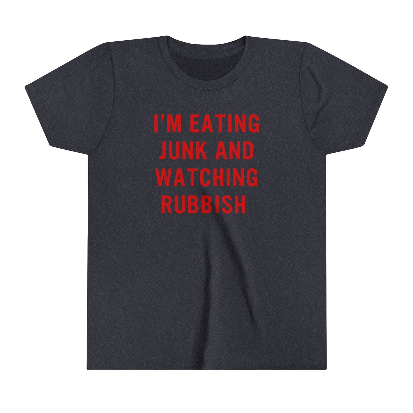 Watching Rubbish Home Alone Youth Short Sleeve Tee