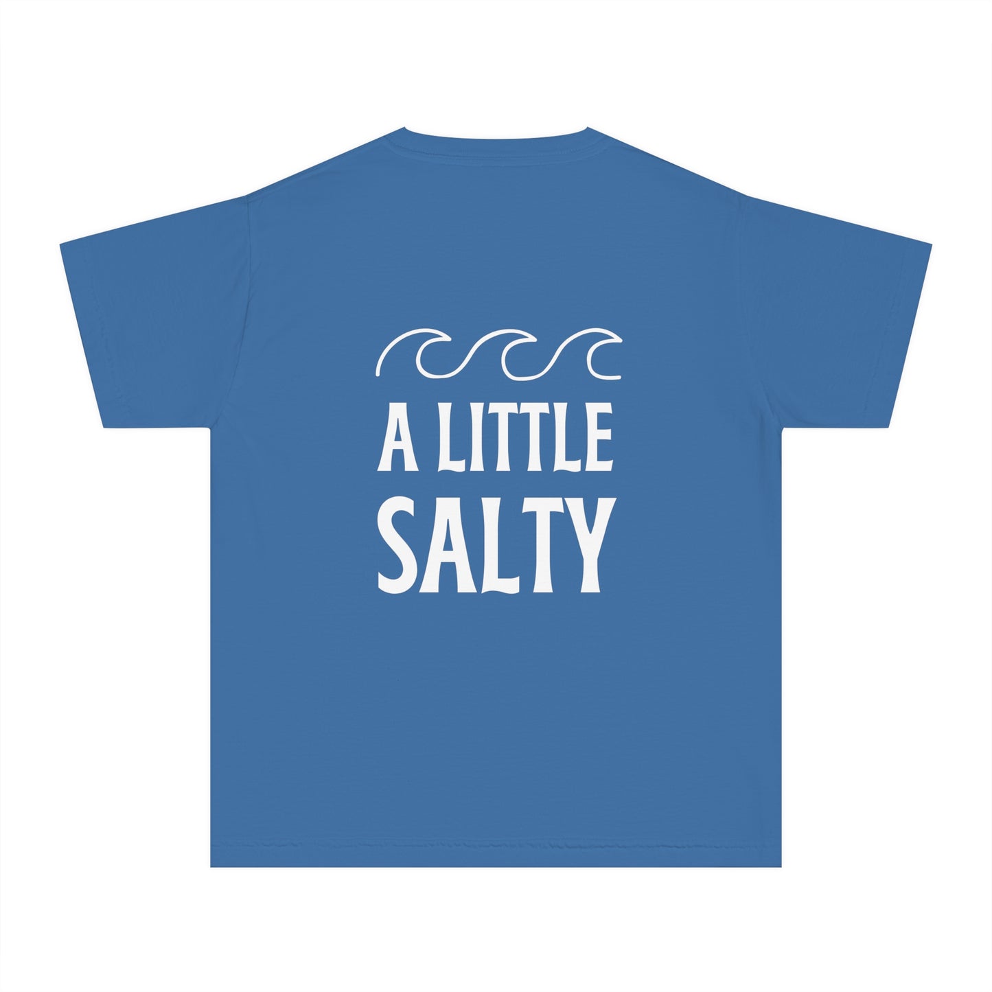 Kids A Little Salty Garment Washed Tee