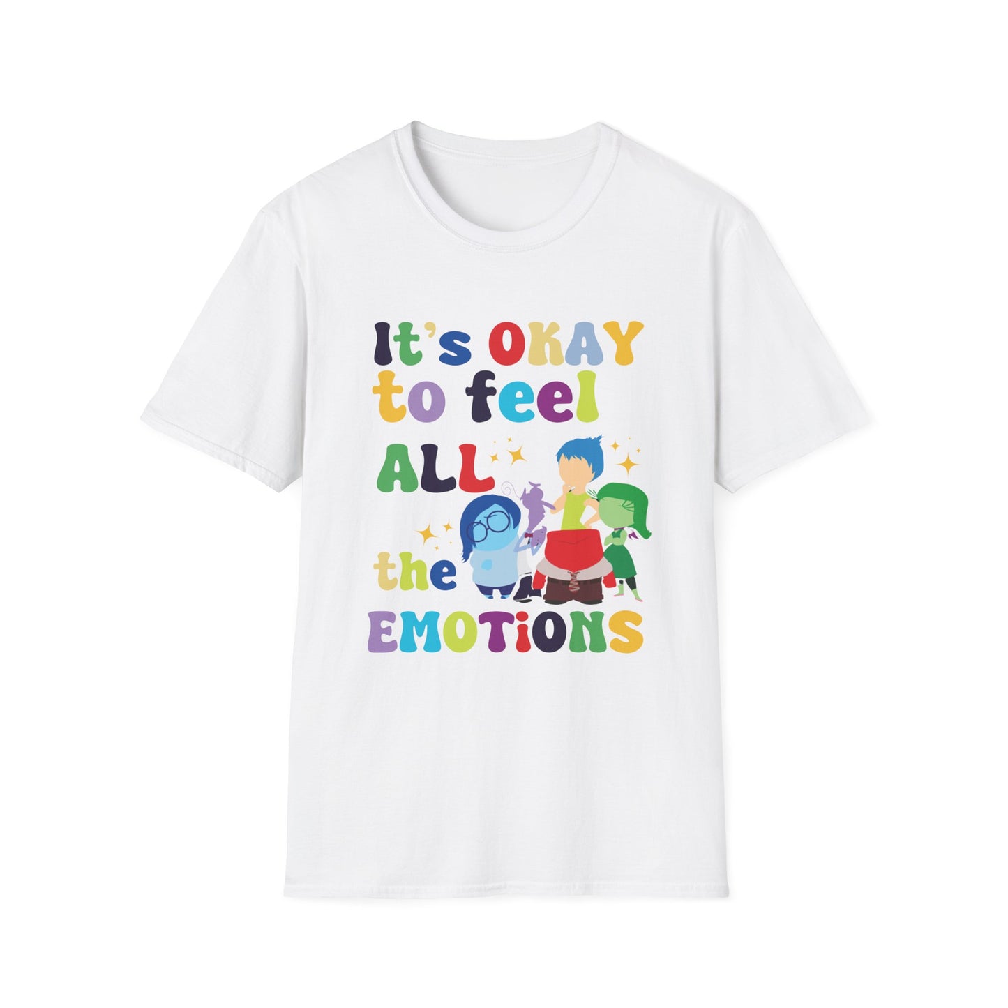 It's Okay to Feel All the Emotions Softstyle Tee