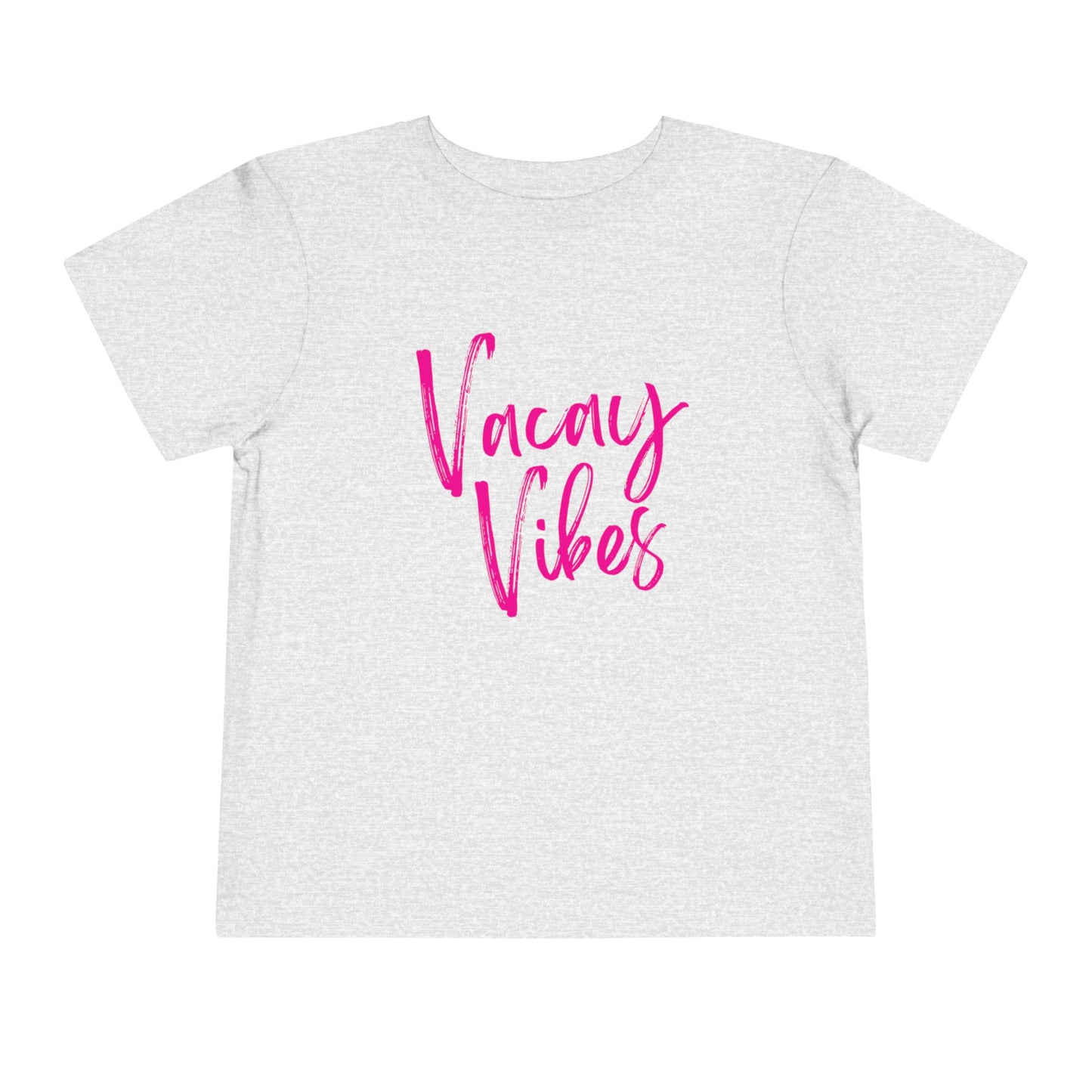 Toddler Pink Vacay Vibes Short Sleeve Tee