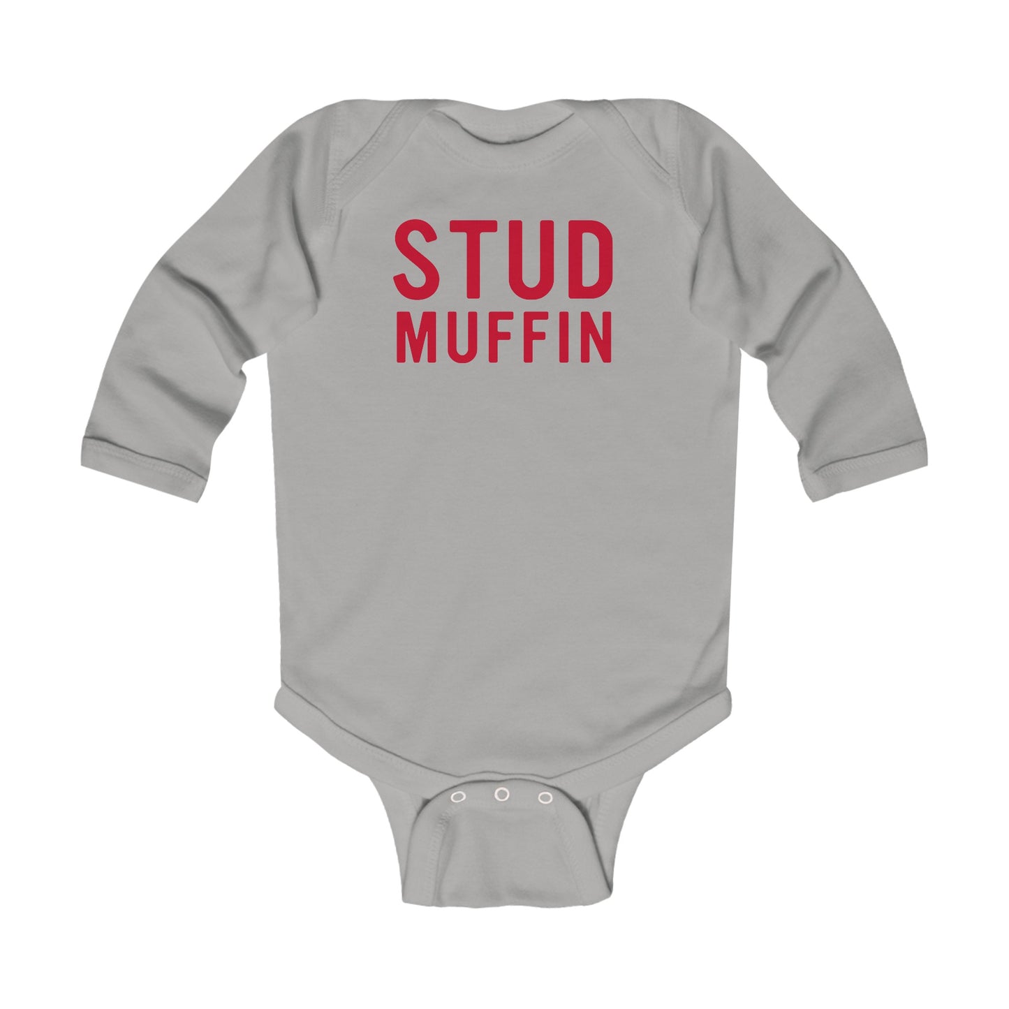 Stud Muffin Infant Long Sleeve bodysuit