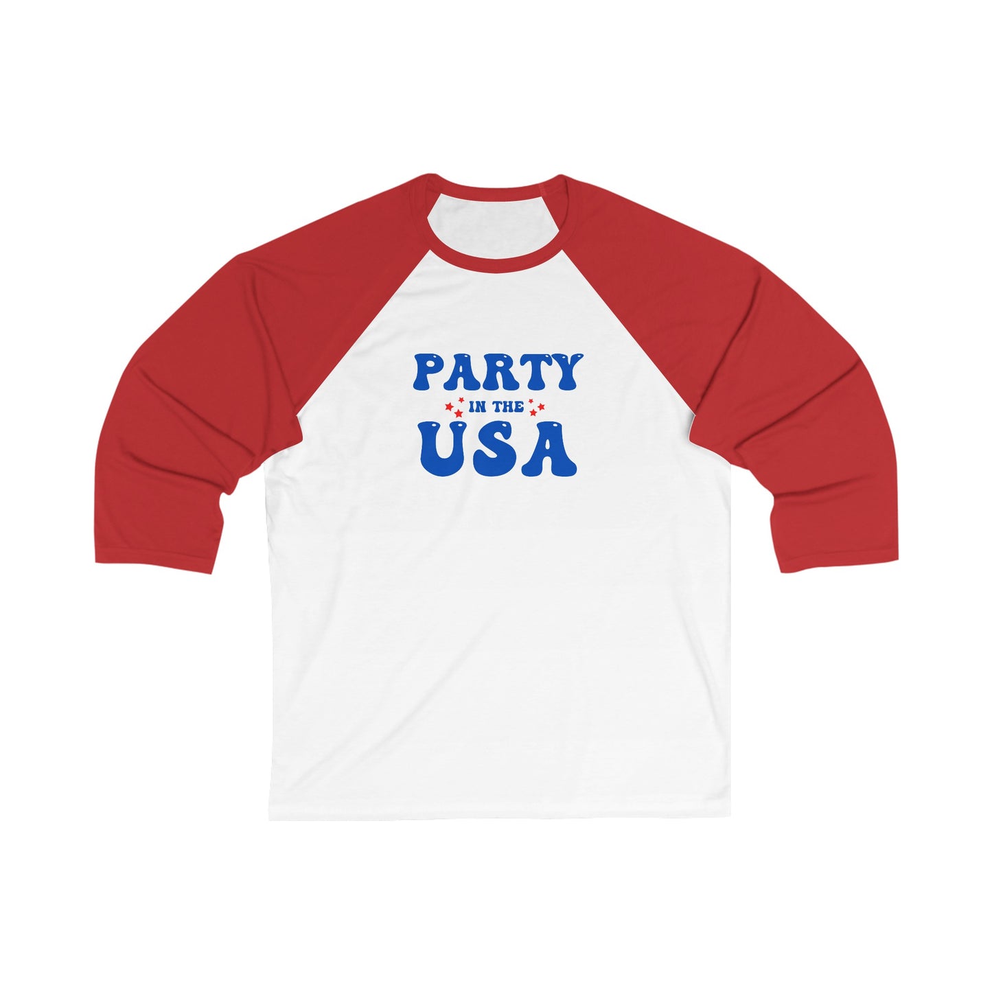 Party in the USA Baseball Tee