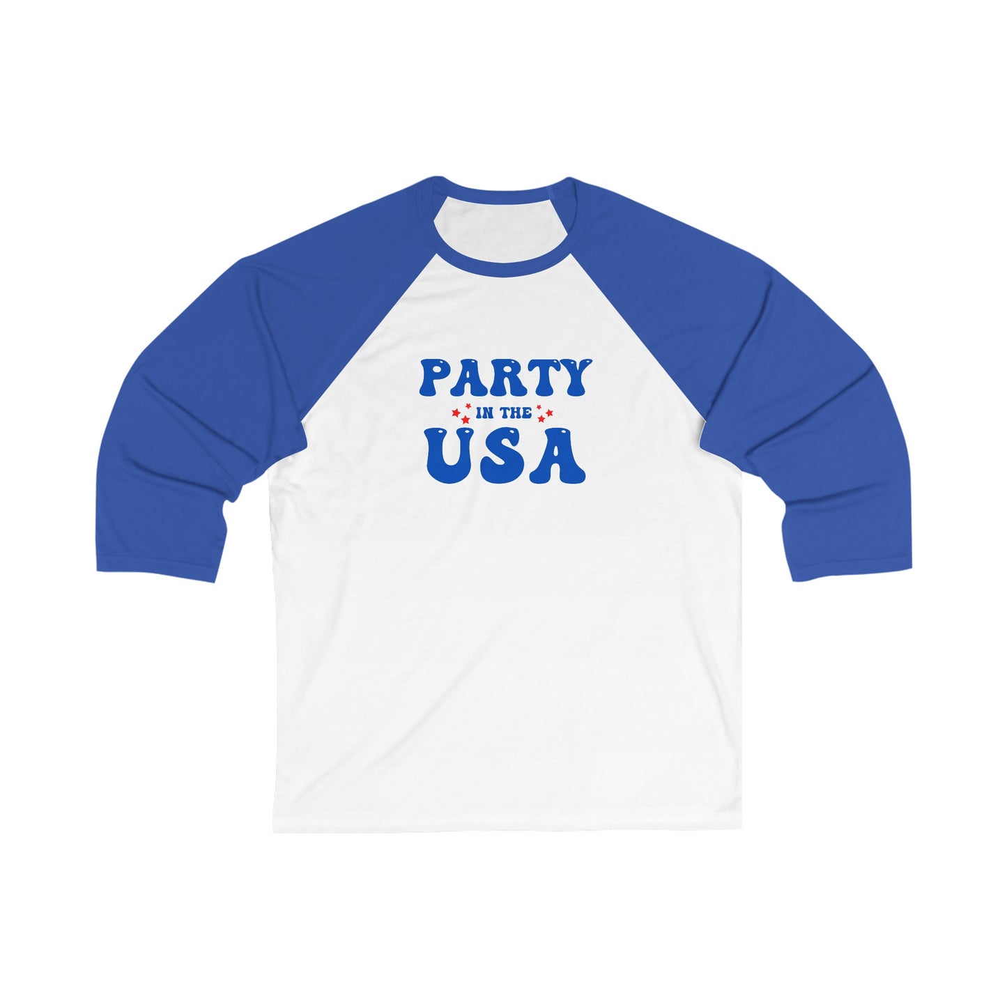 Party in the USA Baseball Tee