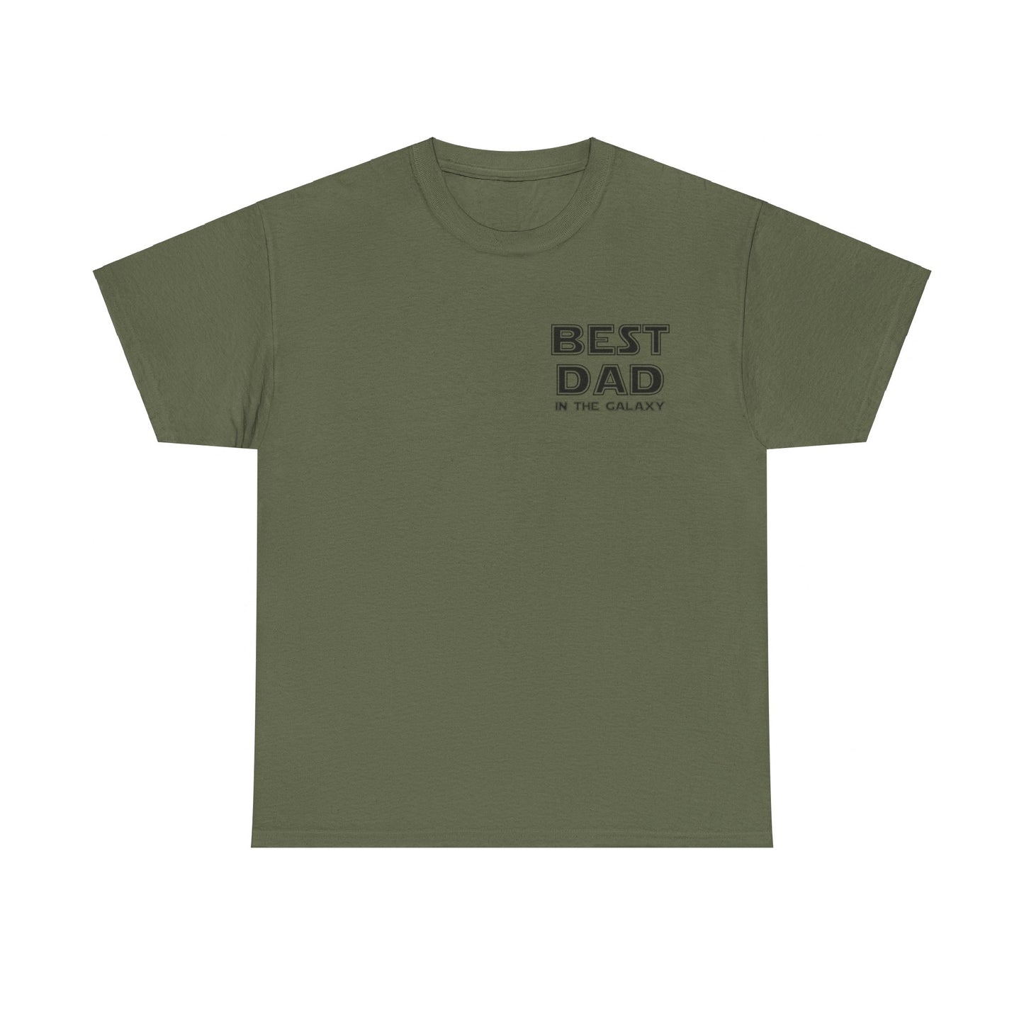 Best Dad in the Galaxy Unisex Heavy Cotton Tee