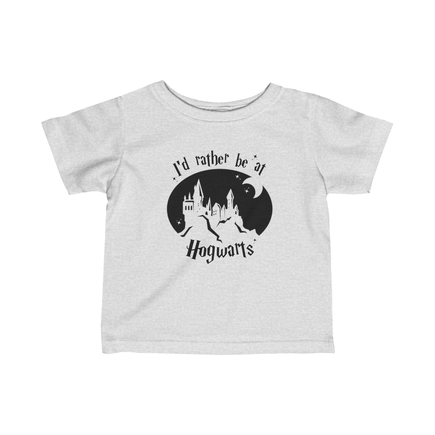 I'd Rather Be At Hogwarts Infant Jersey Tee