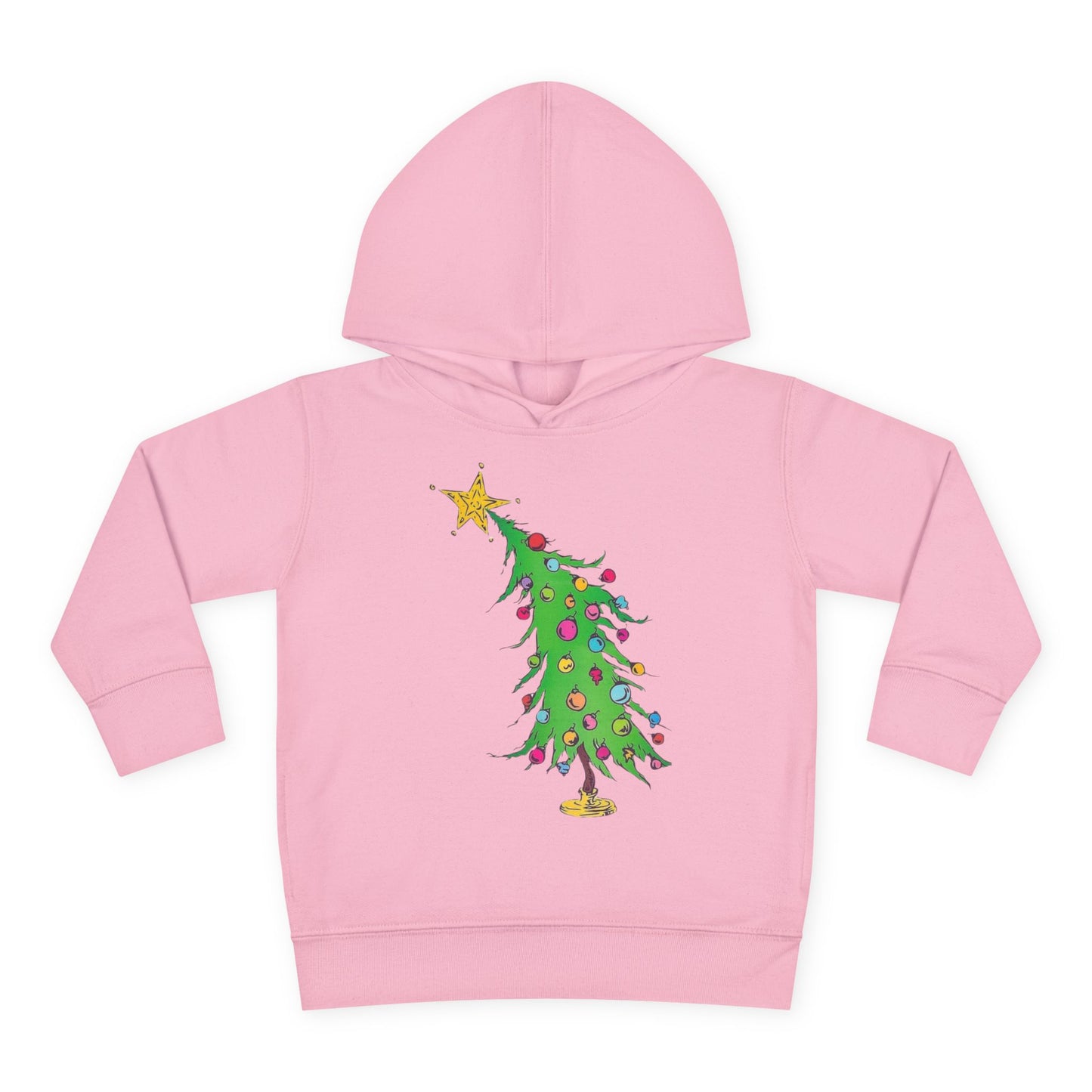 Welcome Christmas Toddler Pullover Fleece Hoodie