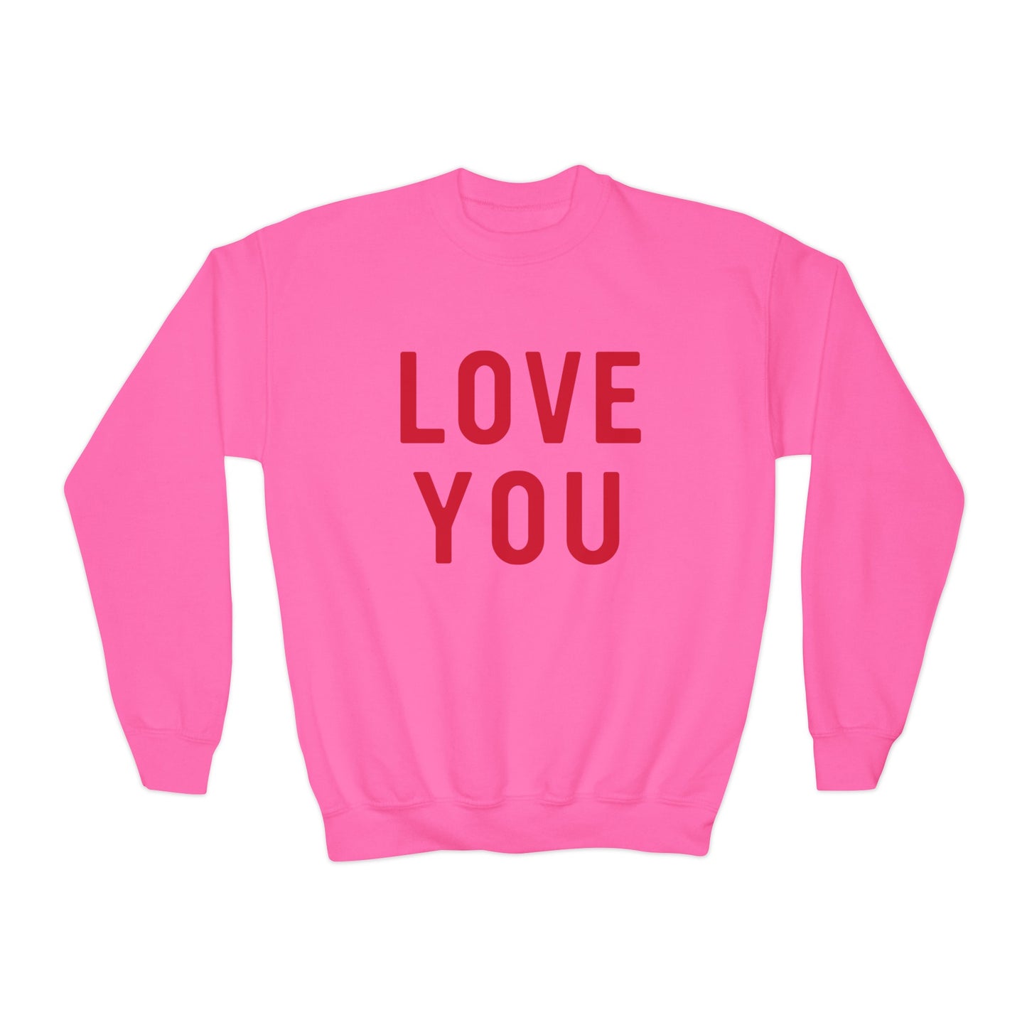 Love You Youth Valentine's Crewneck Sweatshirt