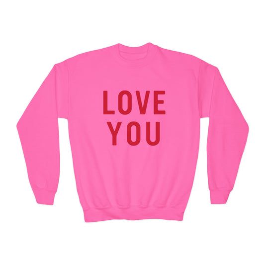 Love You Youth Valentine's Crewneck Sweatshirt